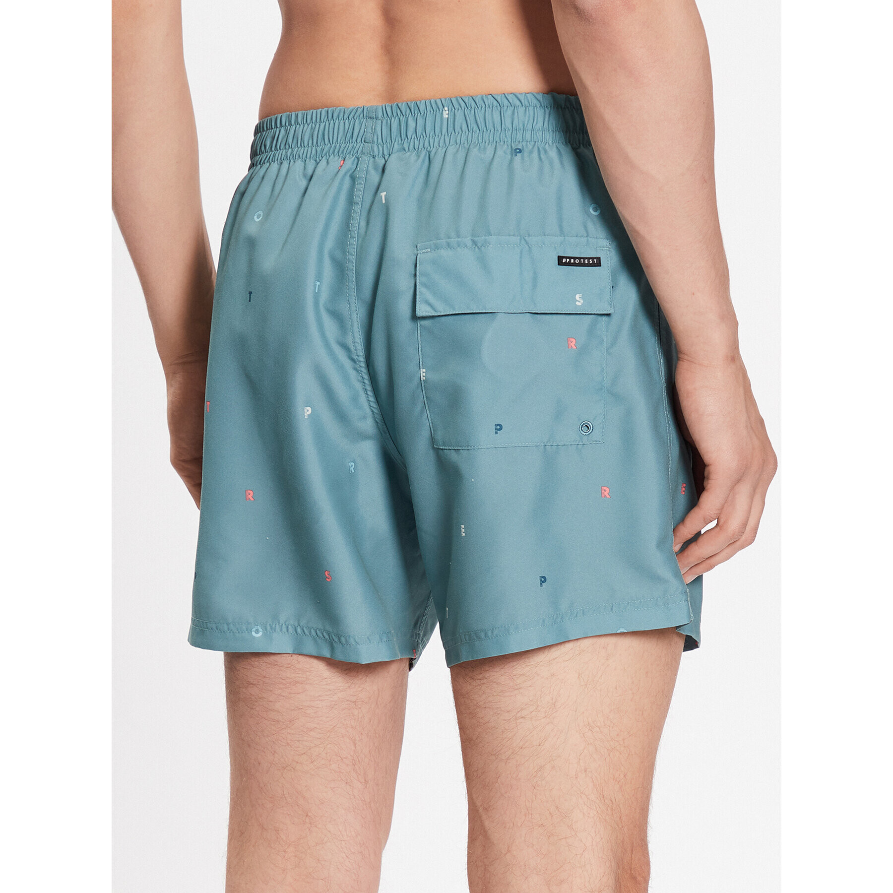 Protest Плувни шорти Koshi 2711631 Зелен Regular Fit - Pepit.bg