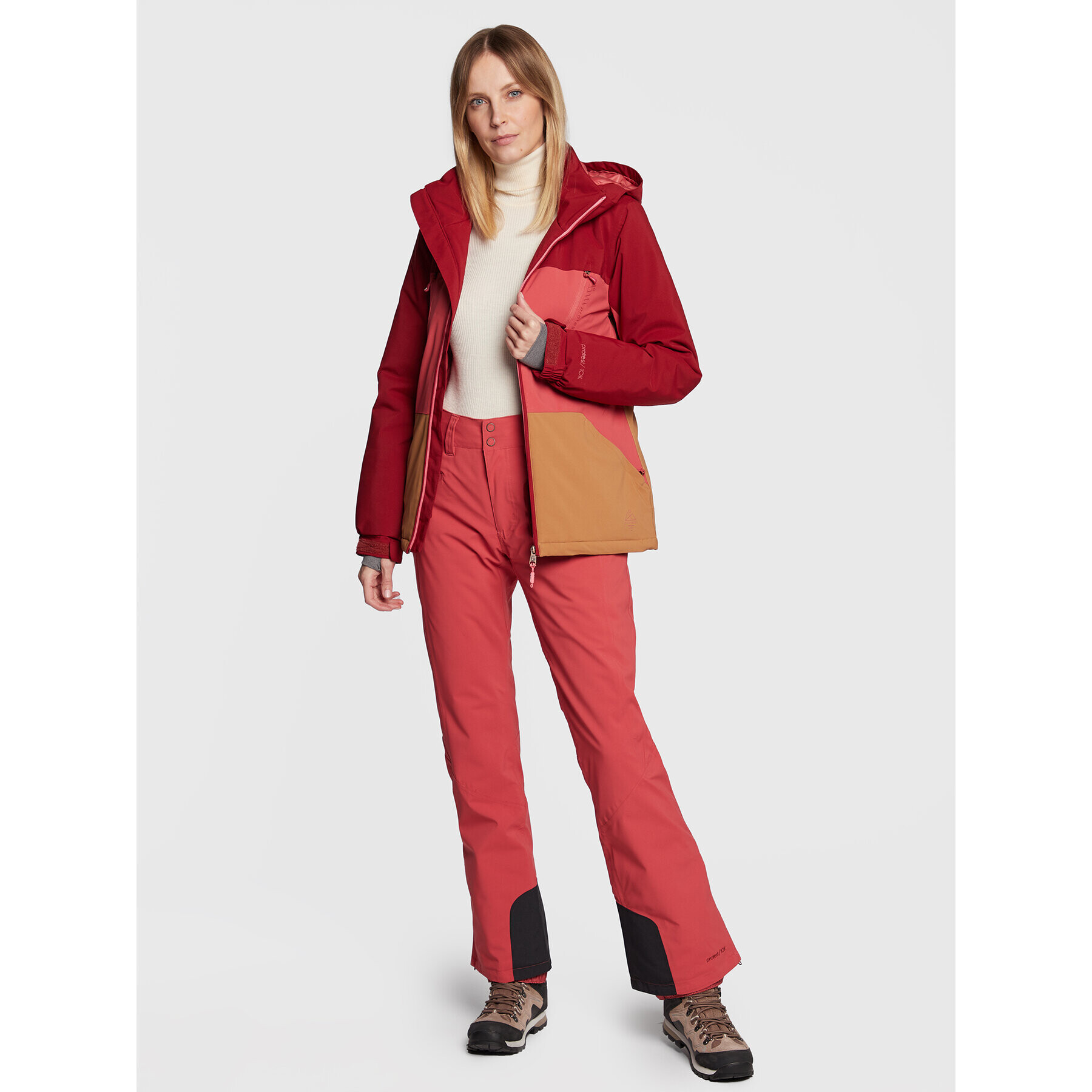 Protest Скиорско яке Baow P6611522 Червен Regular Fit - Pepit.bg