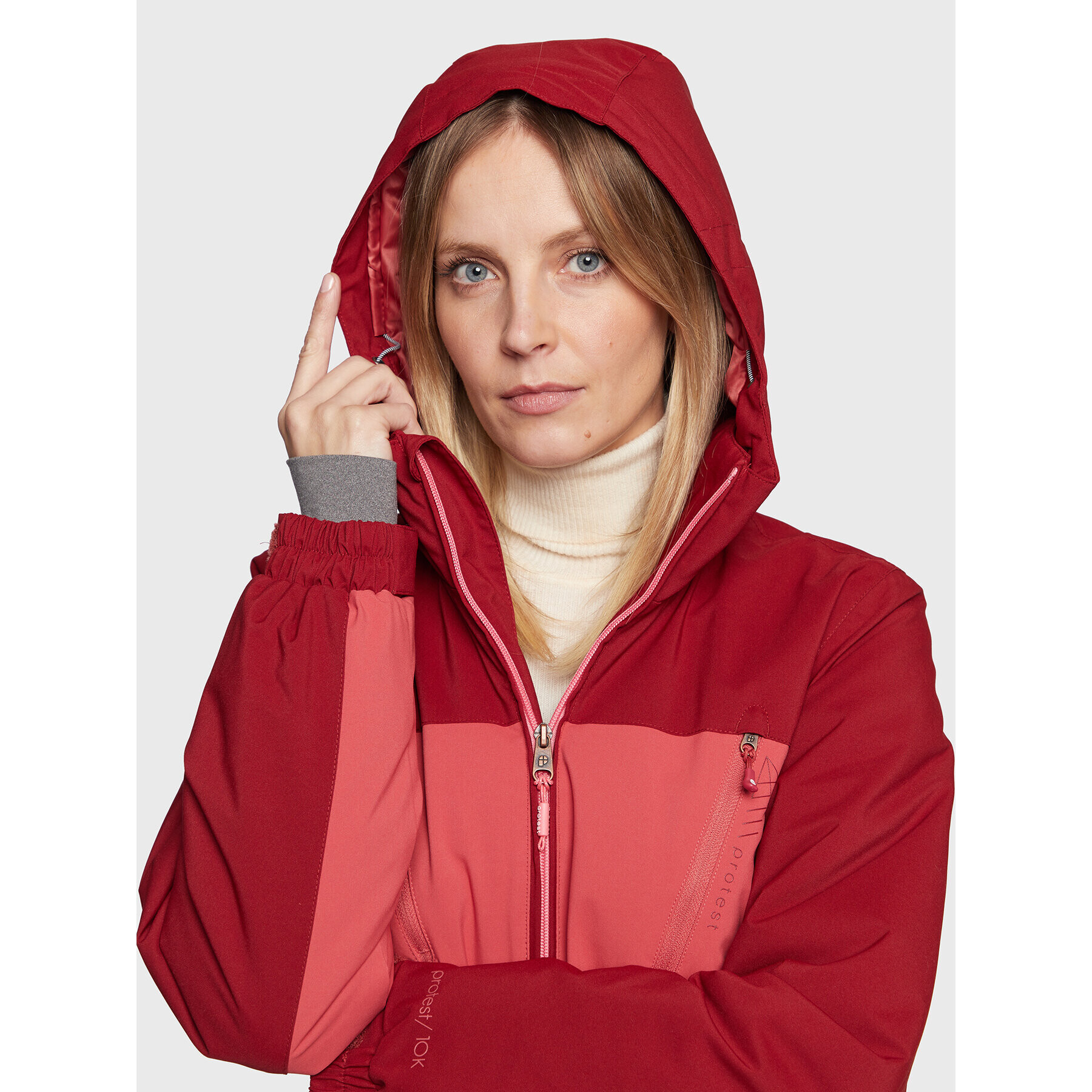 Protest Скиорско яке Baow P6611522 Червен Regular Fit - Pepit.bg