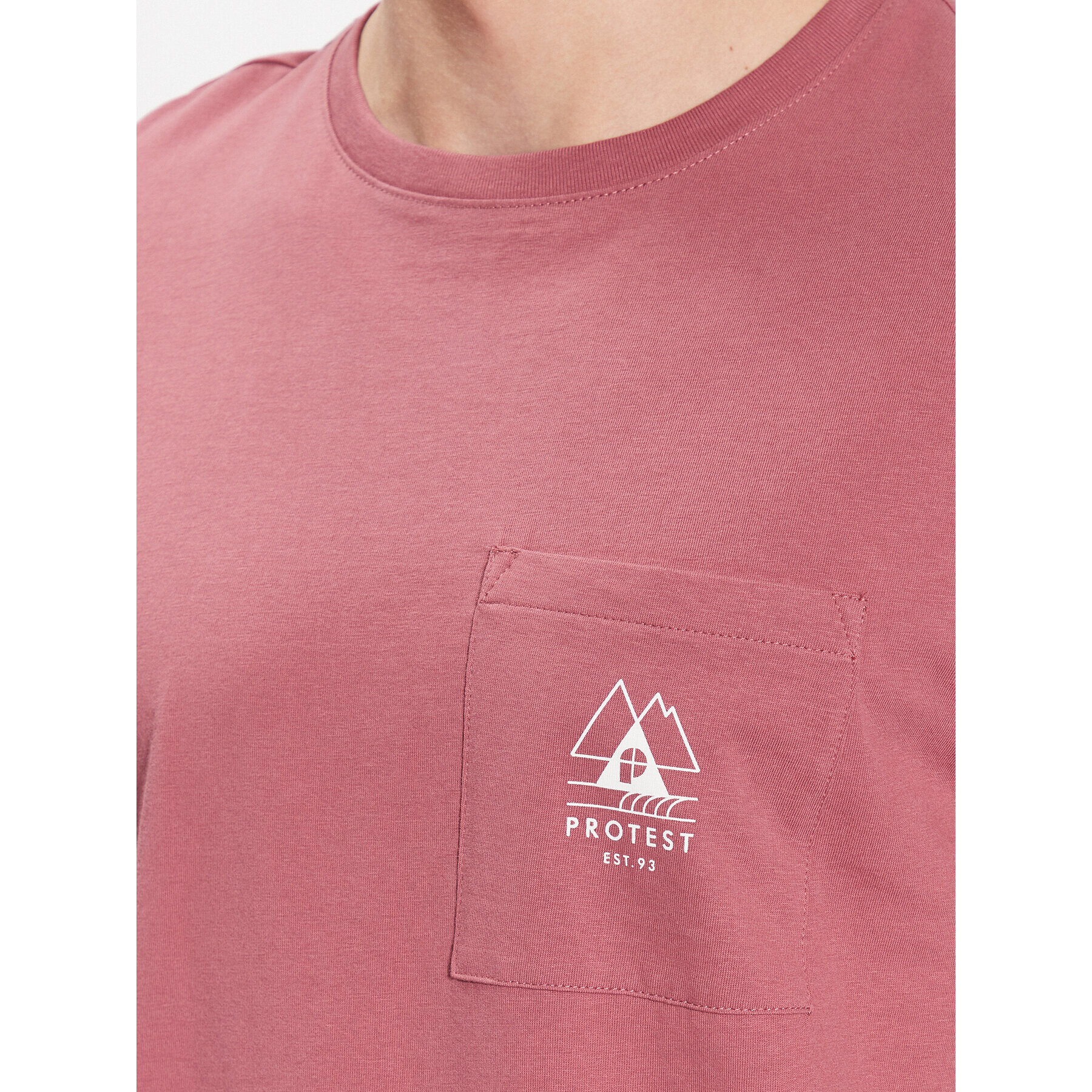 Protest Тишърт Isiah 1798400 Червен Loose Fit - Pepit.bg