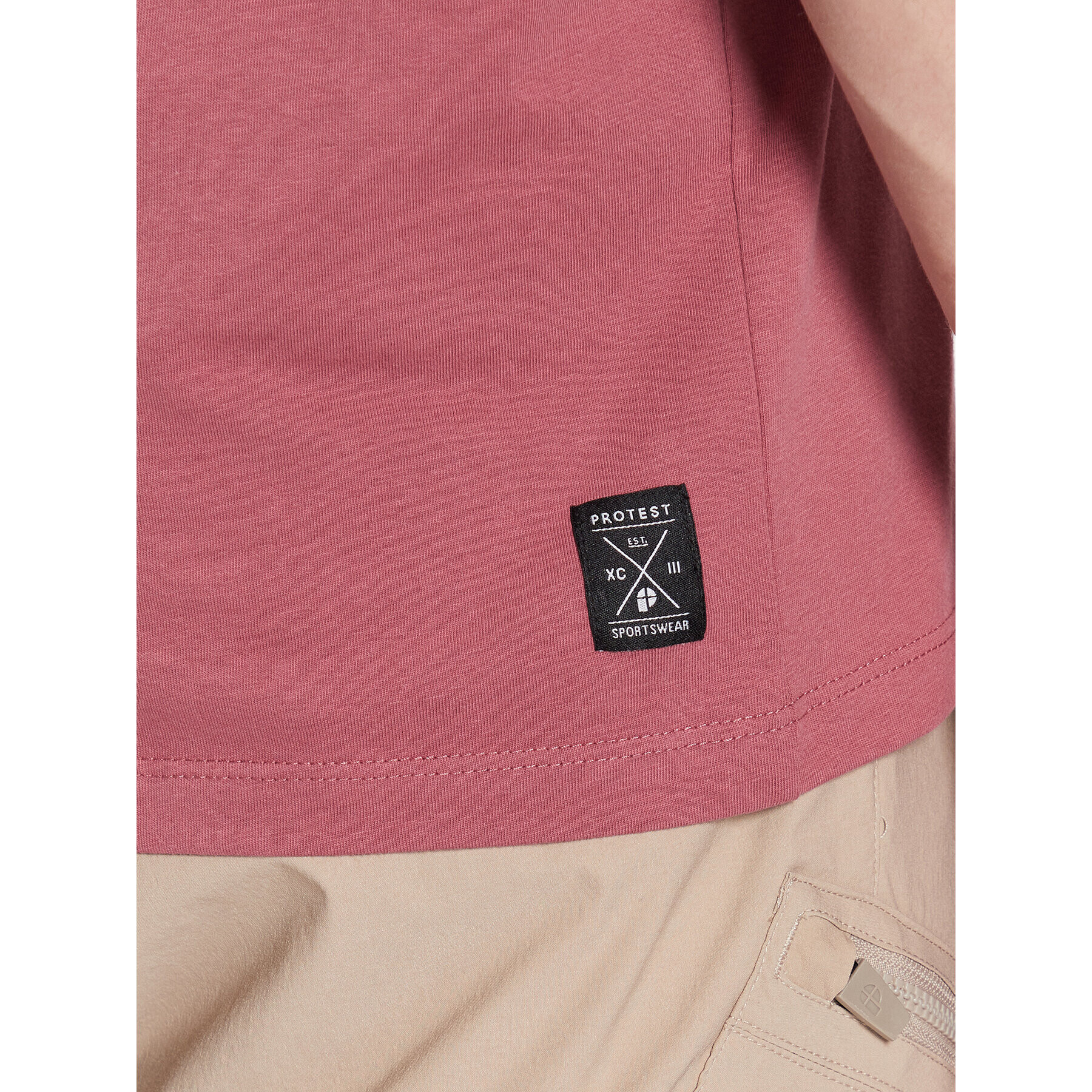 Protest Тишърт Isiah 1798400 Червен Loose Fit - Pepit.bg