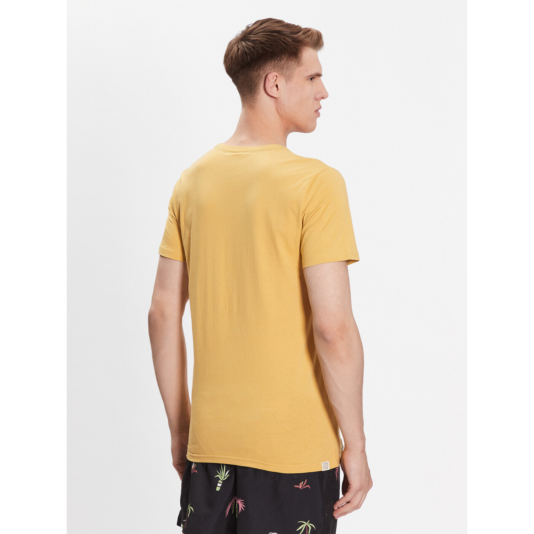 Protest Тишърт Sharm 1712331 Жълт Regular Fit - Pepit.bg