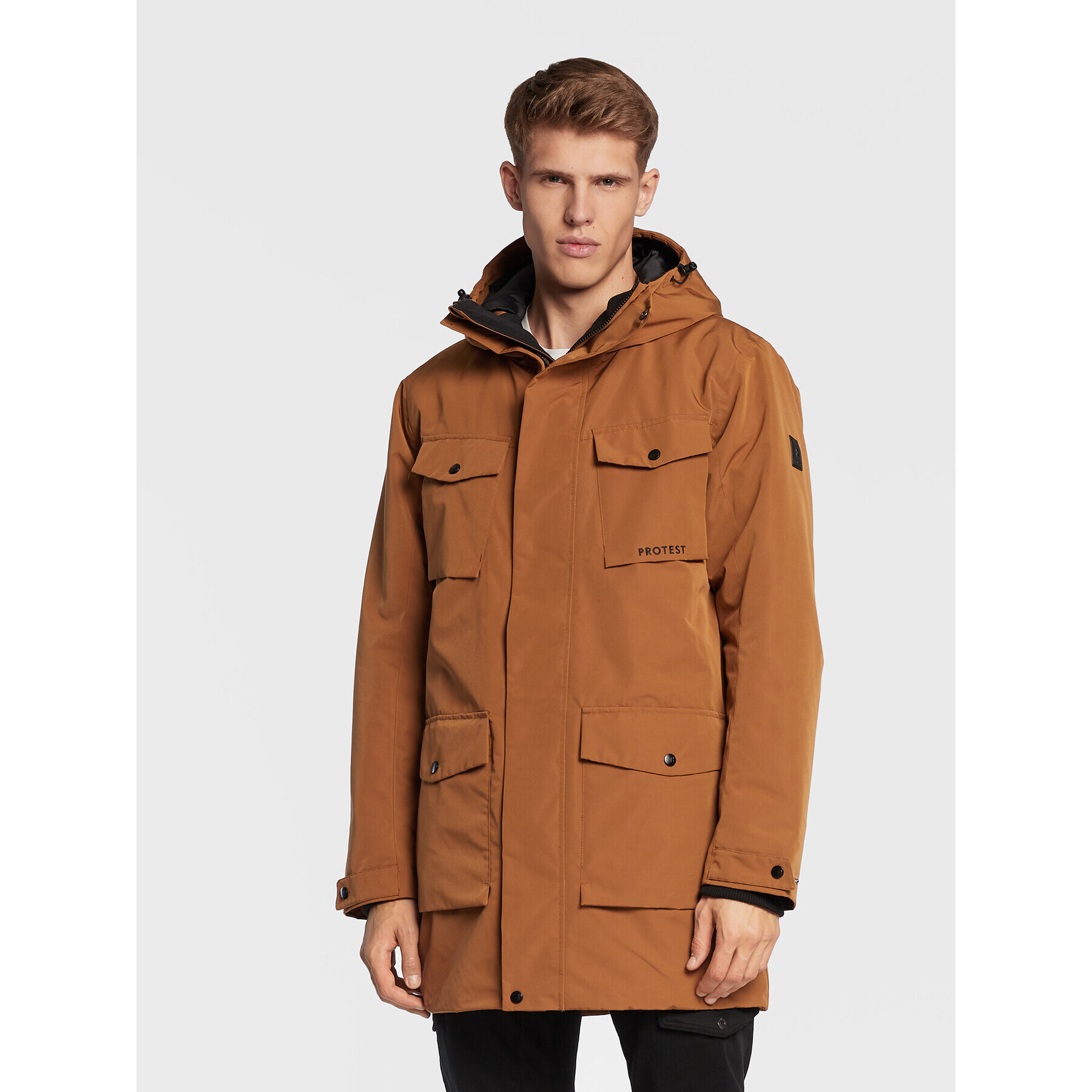 Protest Зимно яке Meltin P6792500 Кафяв Regular Fit - Pepit.bg