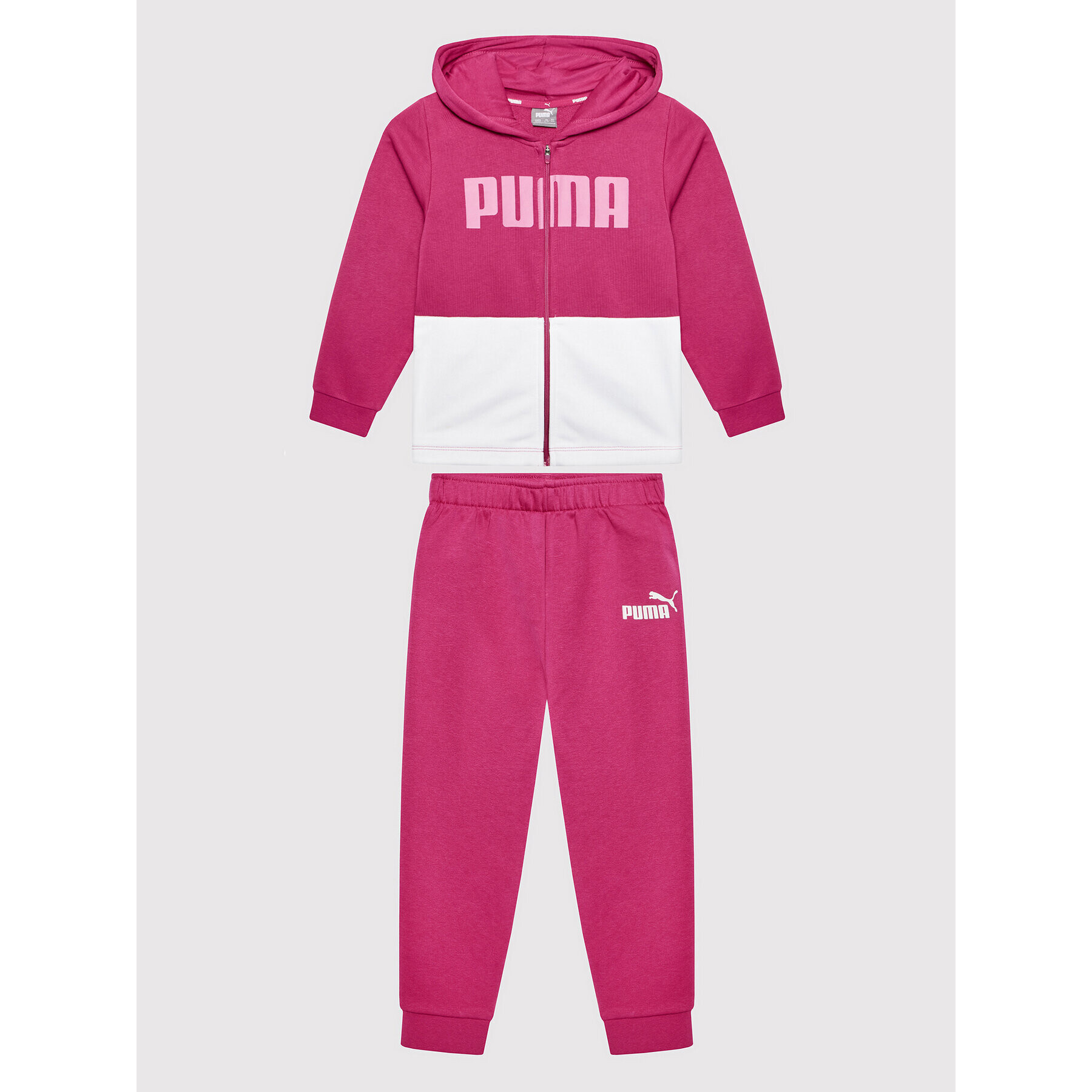 Puma Анцуг Minicats Colorblock 847324 Розов Regular Fit - Pepit.bg