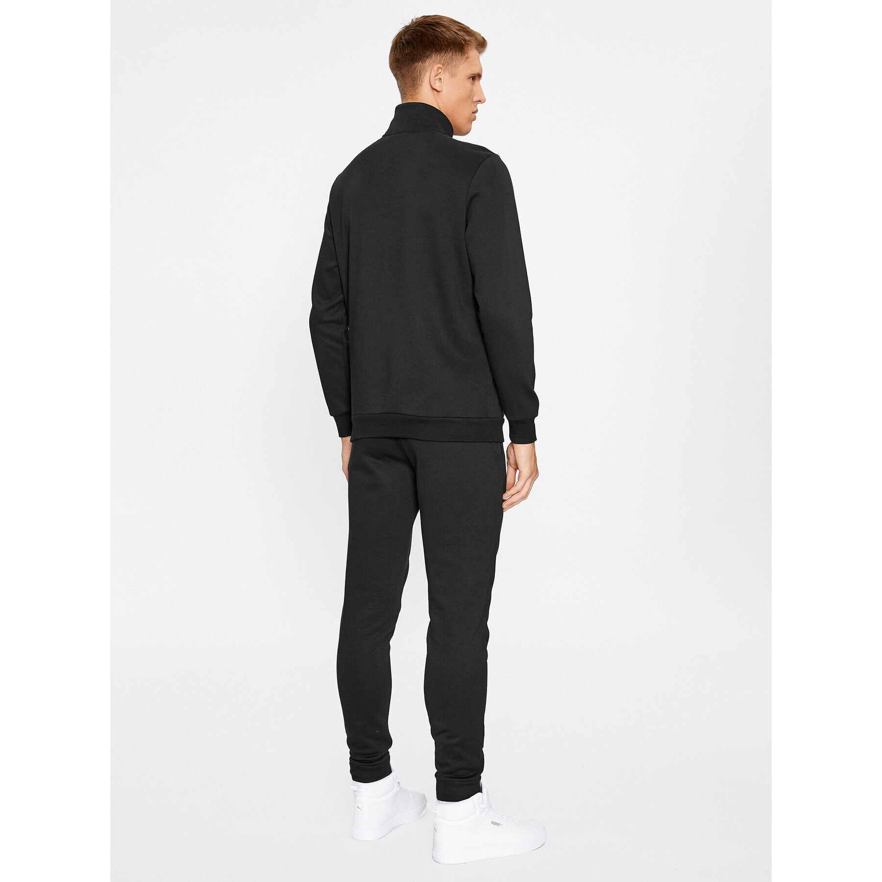 Puma Анцуг Clean Sweat Suit Fl 585841 Черен Regular Fit - Pepit.bg