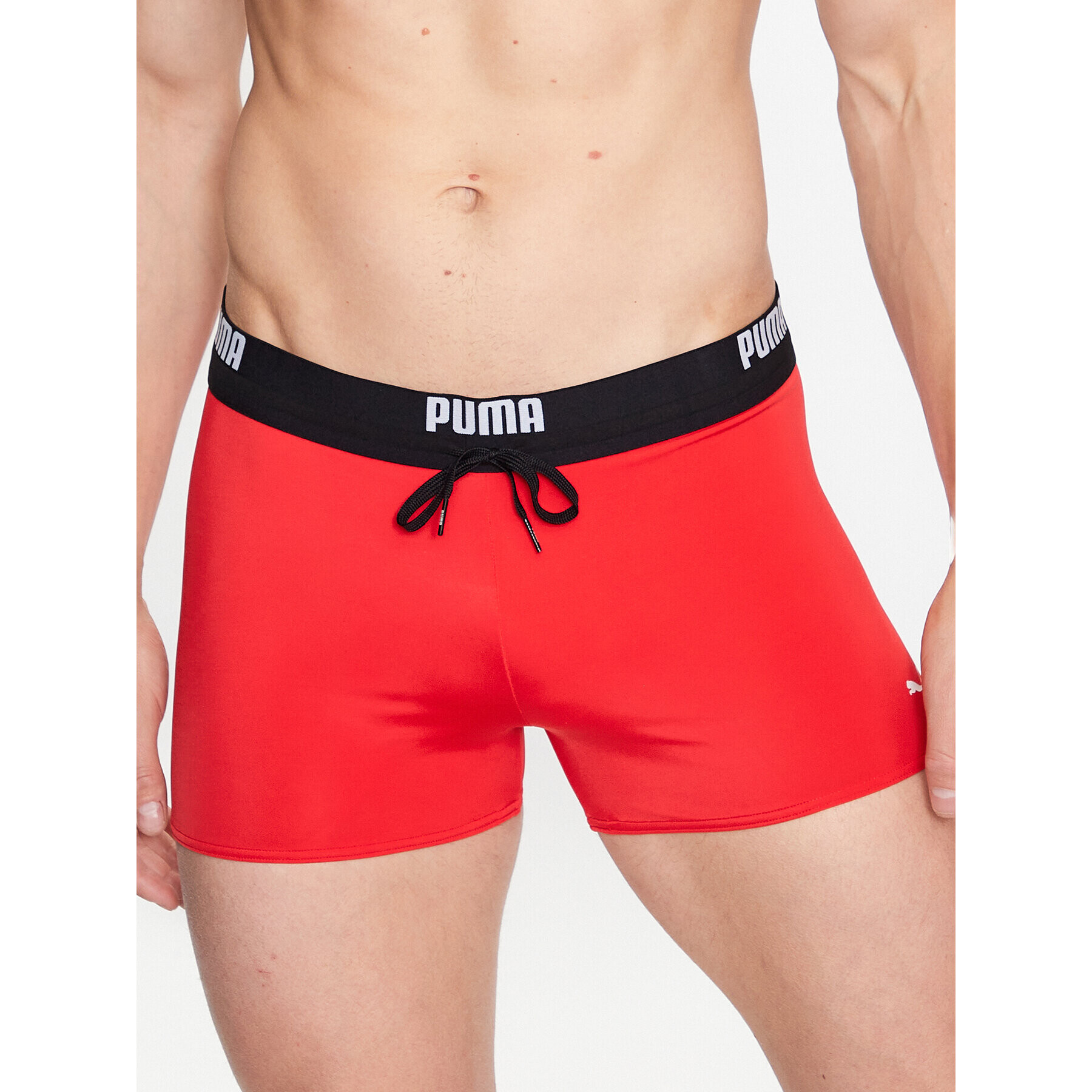 Puma Бански Logo 907657 Червен - Pepit.bg