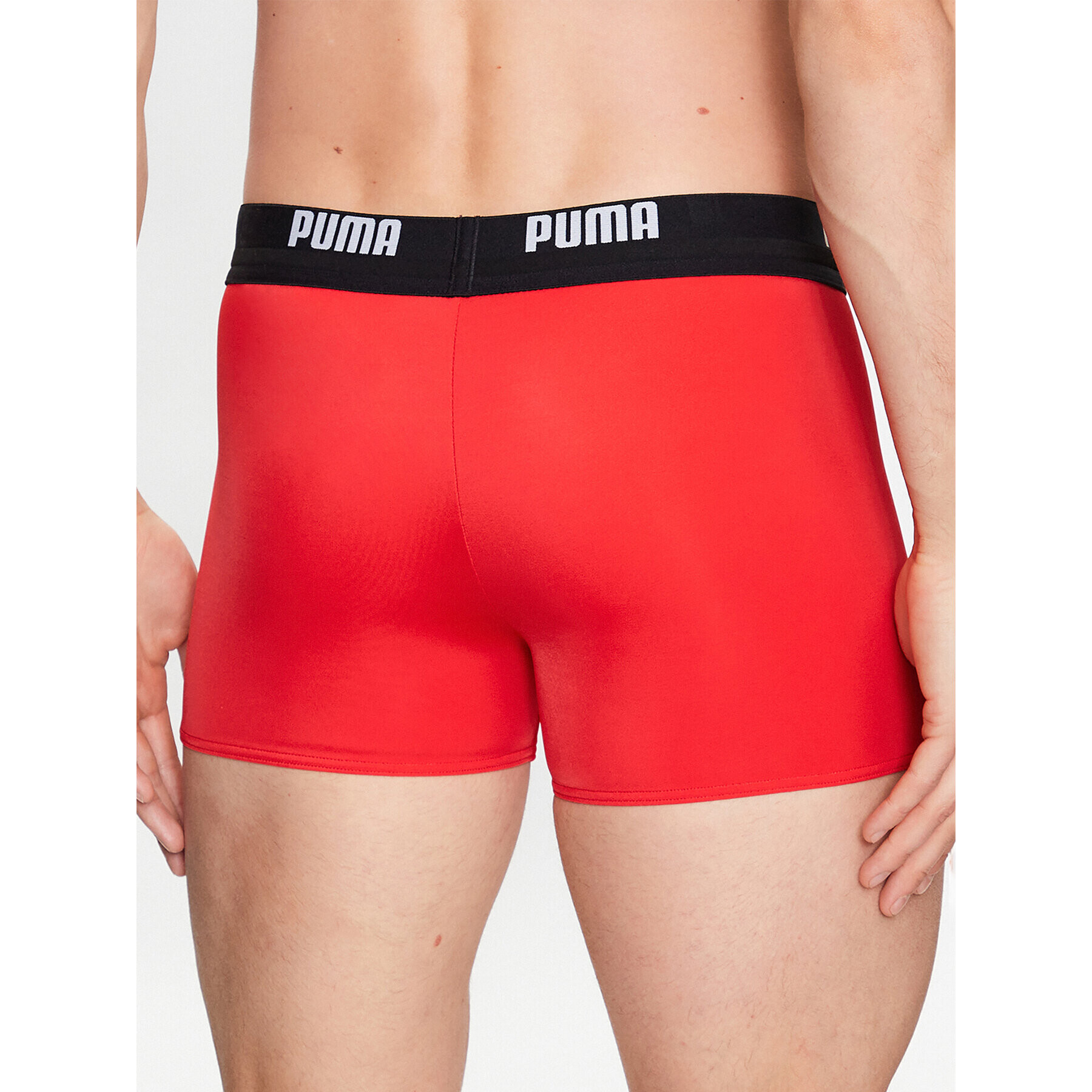 Puma Бански Logo 907657 Червен - Pepit.bg