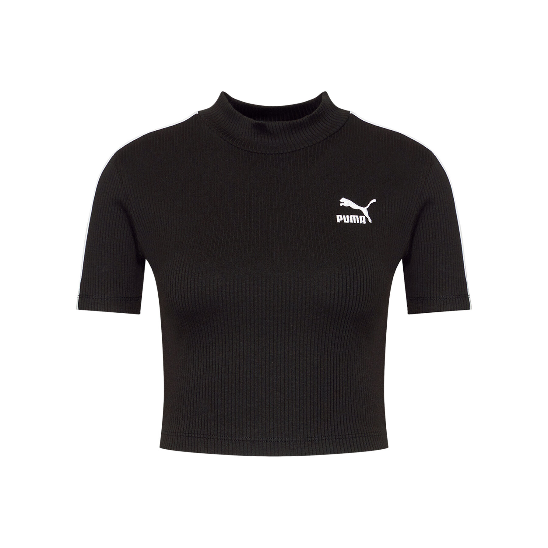 Puma Блуза Classics Mock Neck 530229 Черен Slim Fit - Pepit.bg
