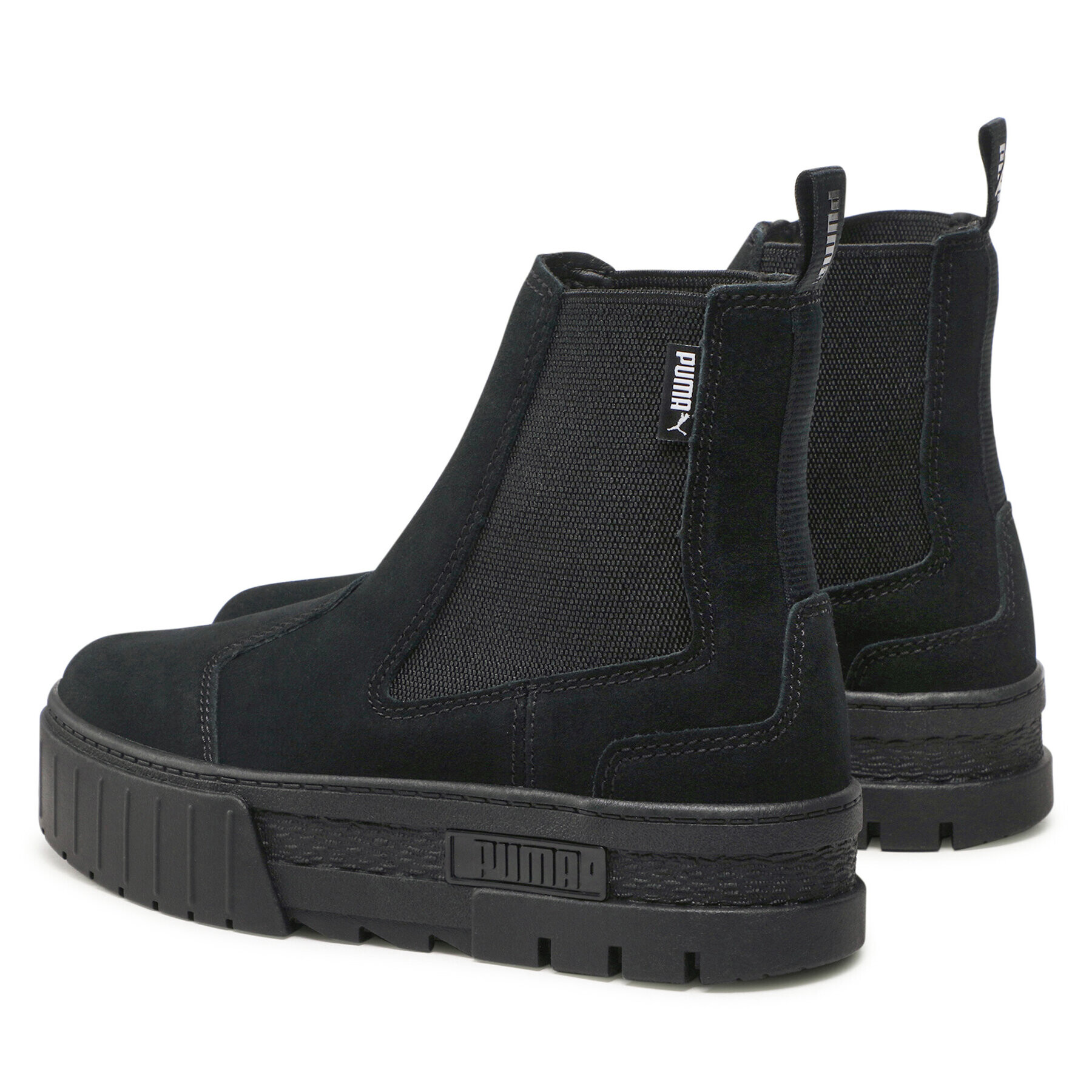 Puma Боти тип челси Mayze Chelsea Suede Wn's 382829 01 Черен - Pepit.bg