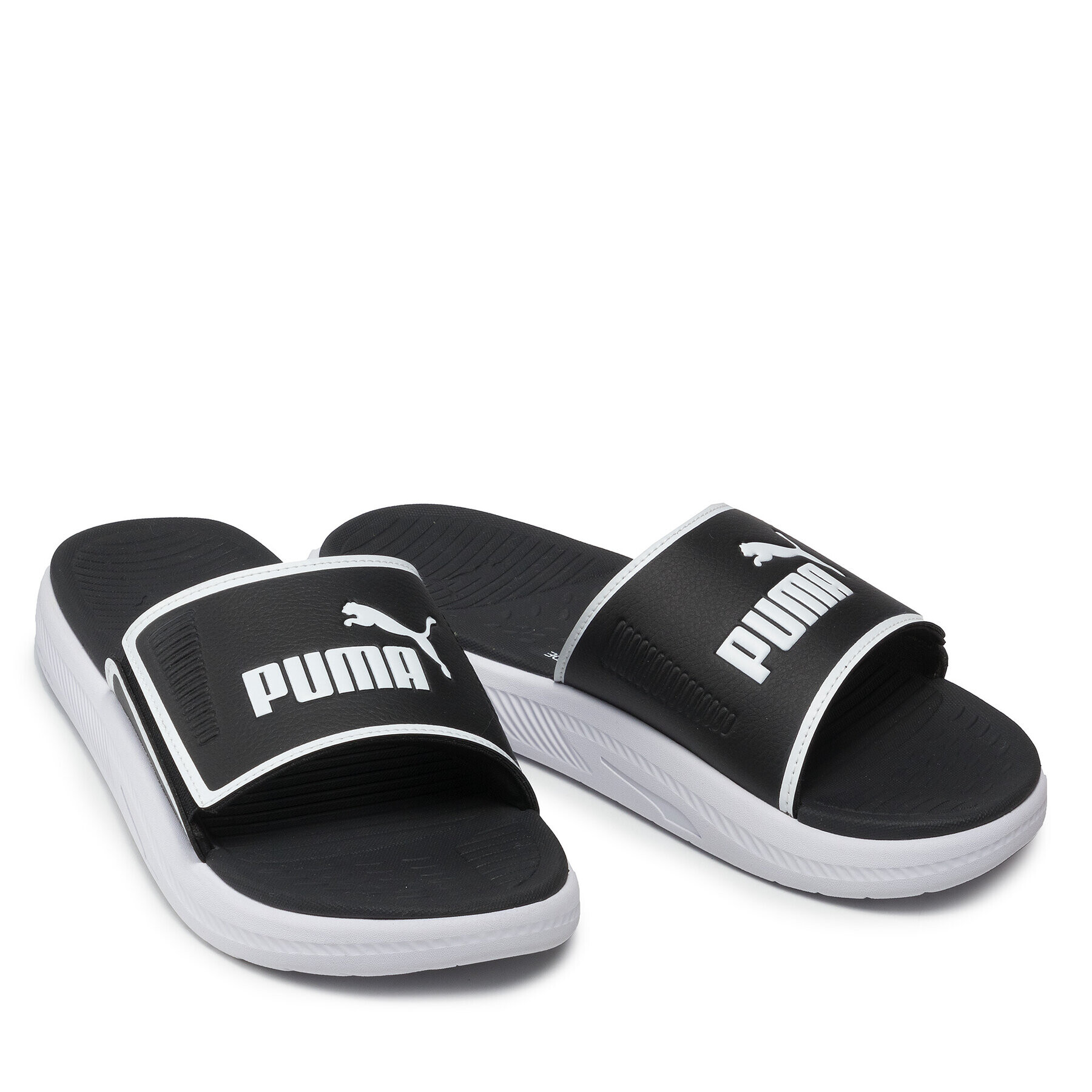 Puma Чехли Softride Slide 382111 01 Черен - Pepit.bg