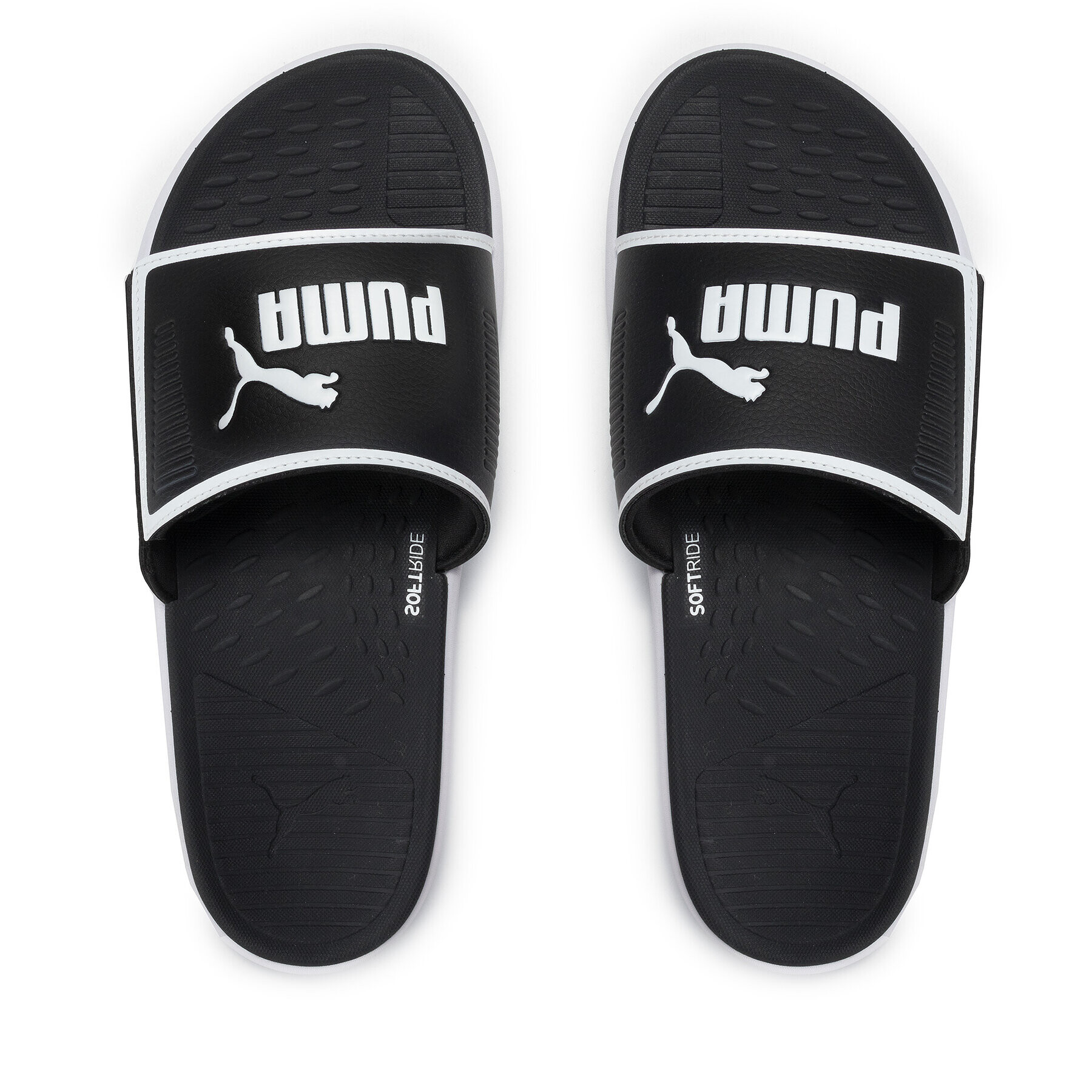 Puma Чехли Softride Slide 382111 01 Черен - Pepit.bg