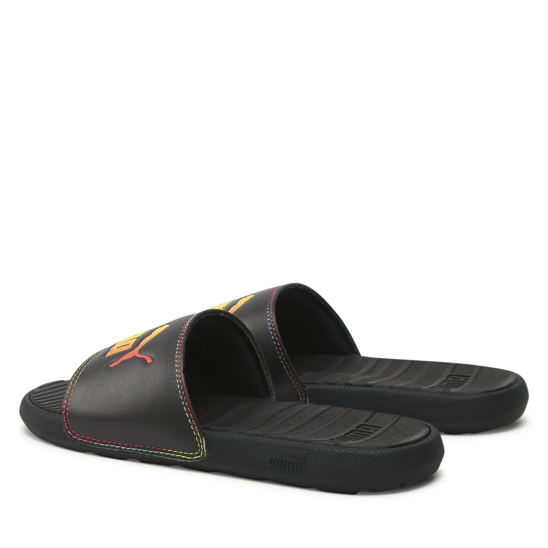 Puma Чехли Cool Cat Rainbow Hues 384123 01 Черен - Pepit.bg