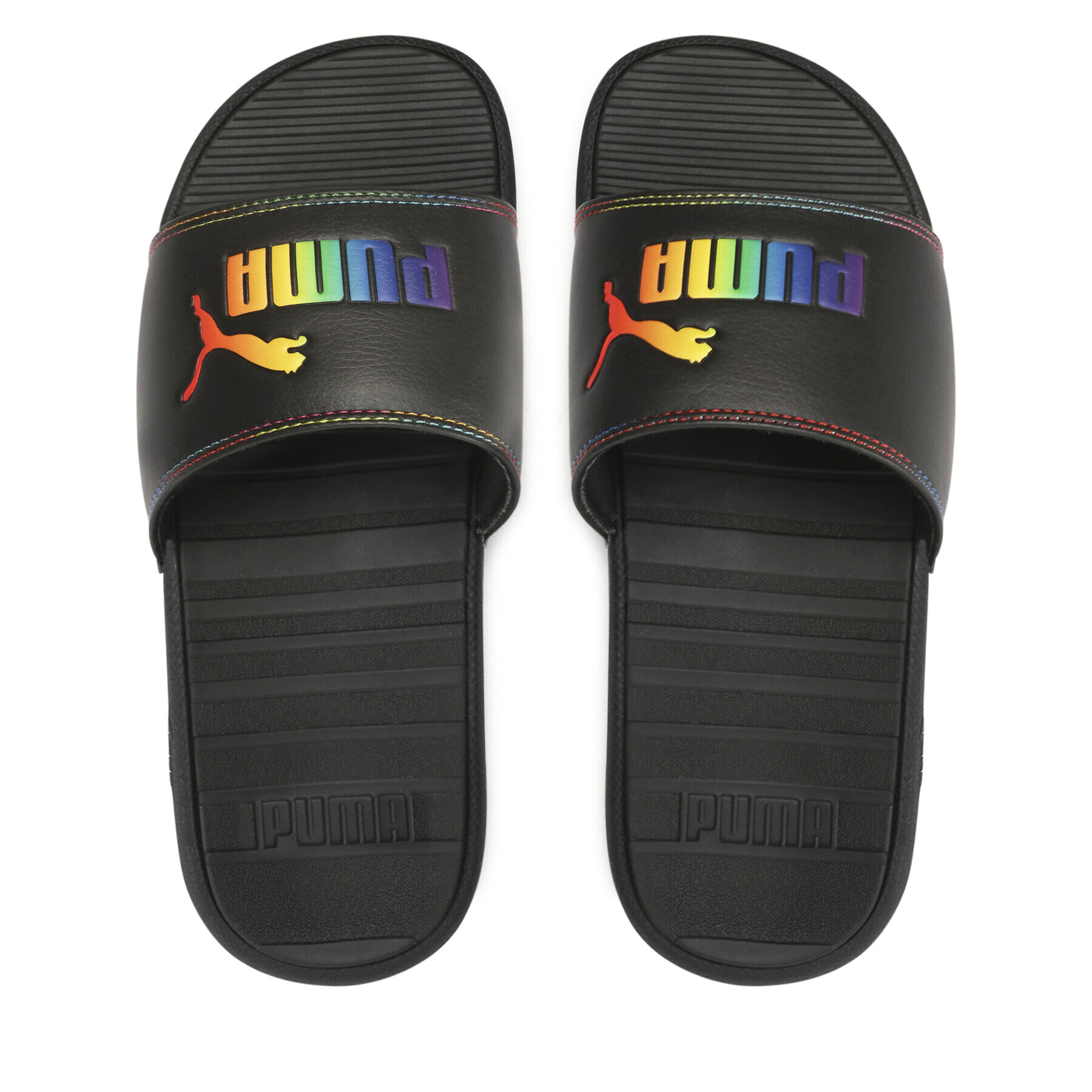 Puma Чехли Cool Cat Rainbow Hues 384123 01 Черен - Pepit.bg