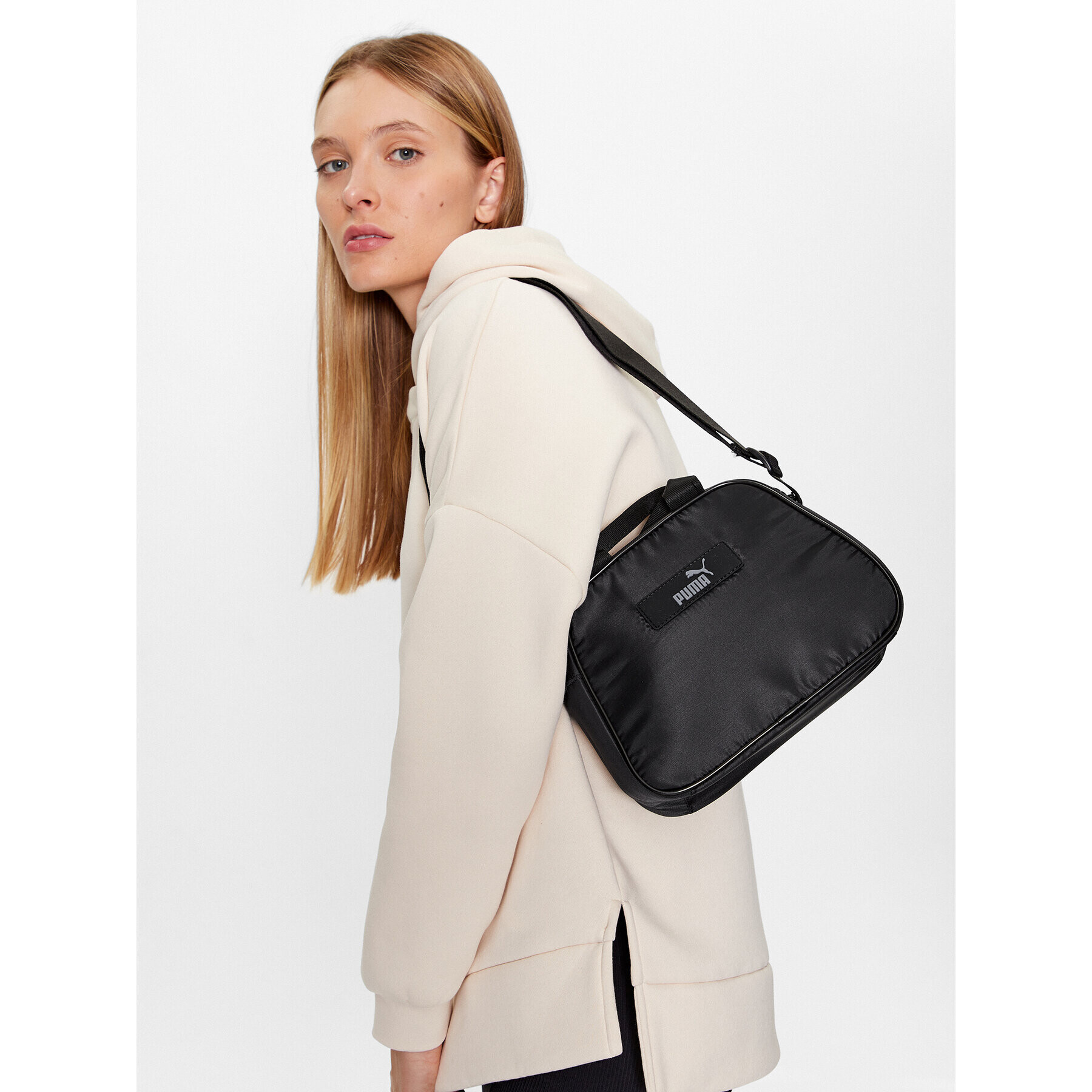 Puma Дамска чанта Core Pop Boxy X-Body 079475 01 Черен - Pepit.bg