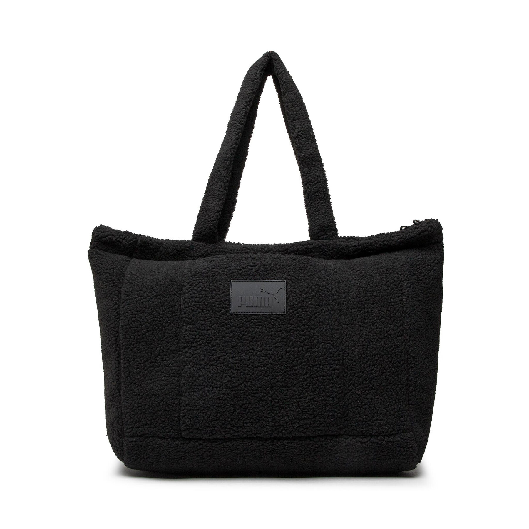 Puma Дамска чанта Core Sherpa Tote Bag 791630 01 Черен - Pepit.bg