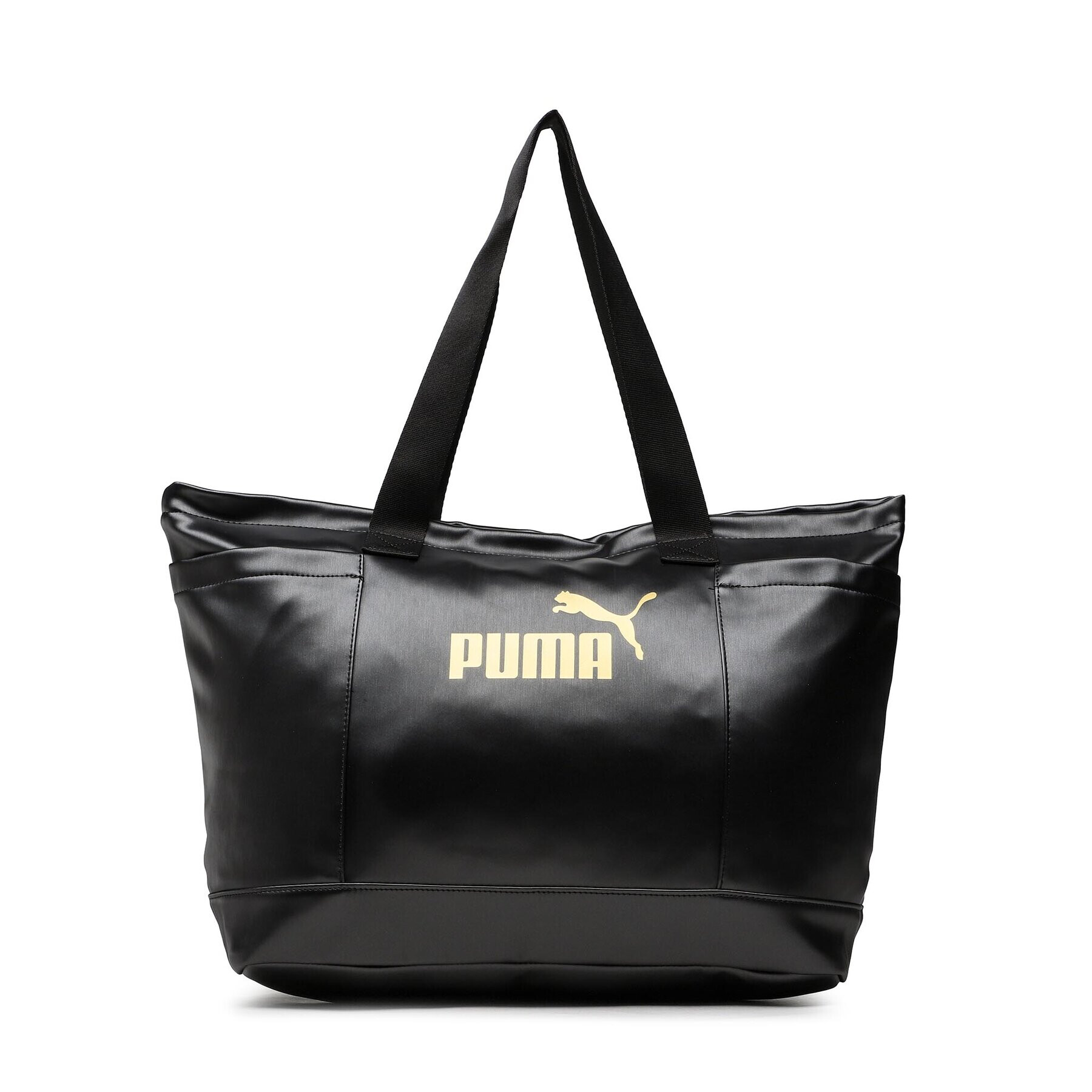 Puma Дамска чанта Core Up Large Shopper 079477 01 Черен - Pepit.bg