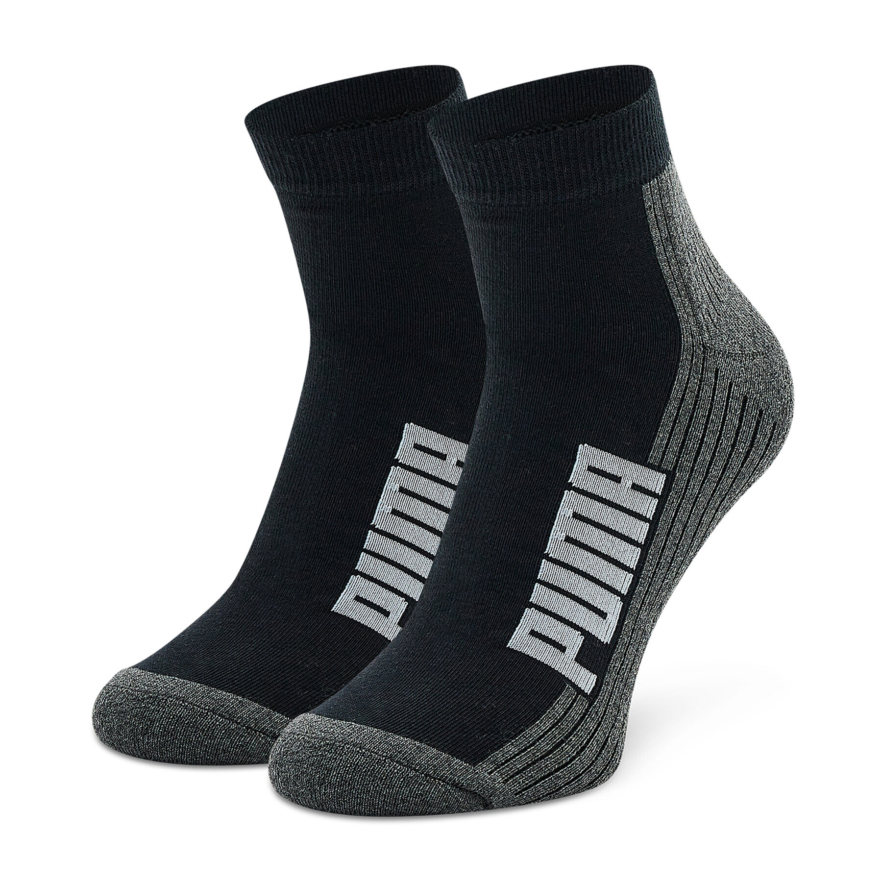 Puma Дълги чорапи unisex Cushioned Quarter 907950 01 Черен - Pepit.bg