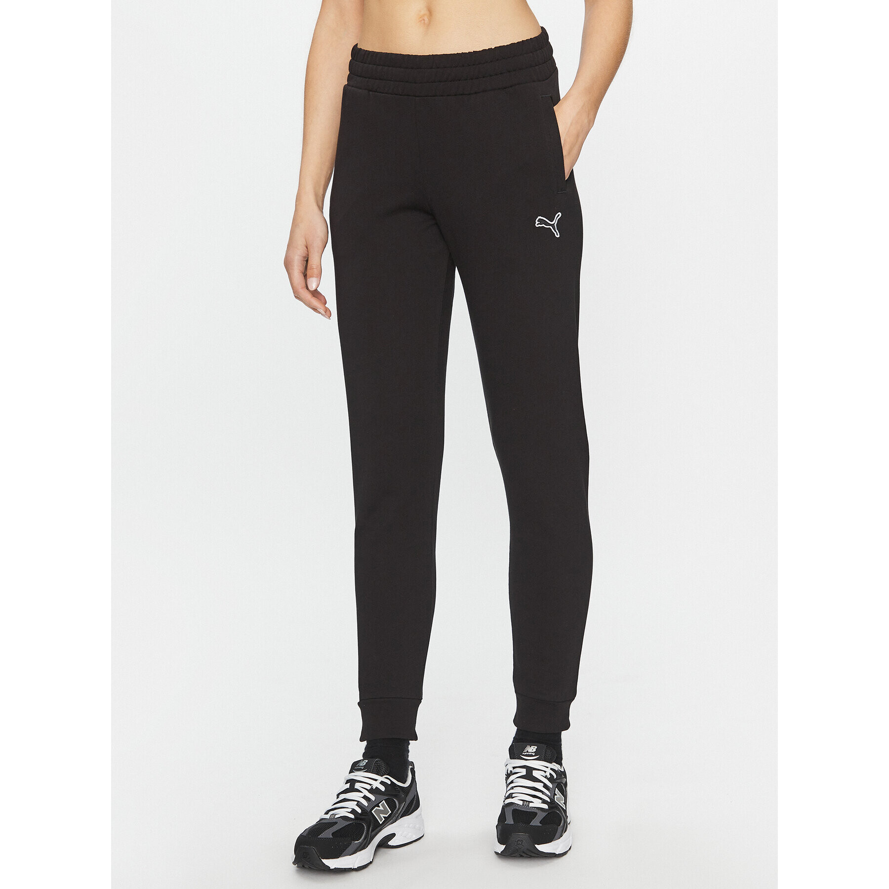 Puma Долнище анцуг Better Essentials 675989 Черен Regular Fit - Pepit.bg