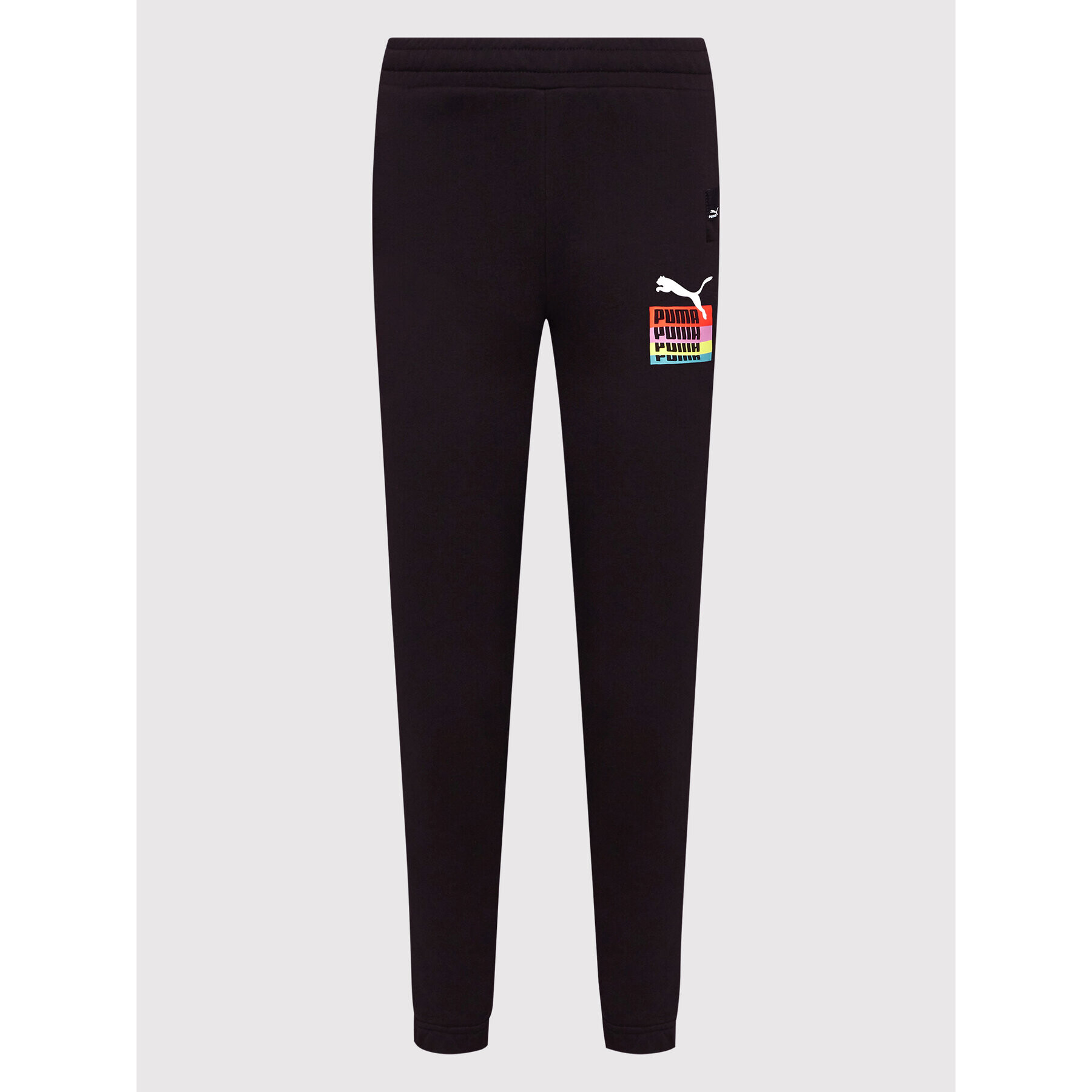 Puma Долнище анцуг Brand Love 534353 Черен Regular Fit - Pepit.bg