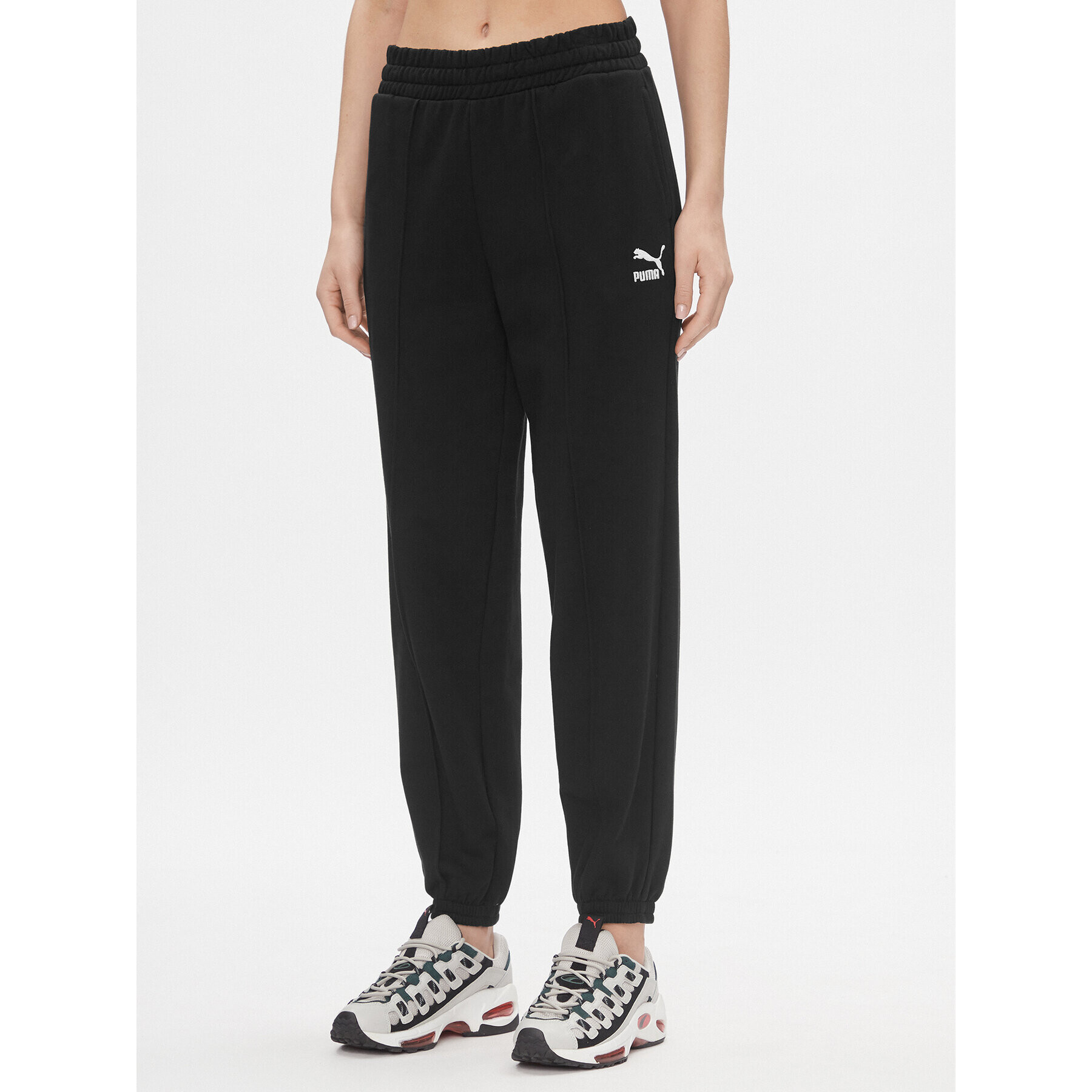 Puma Долнище анцуг Classics 535685 Черен Loose Fit - Pepit.bg