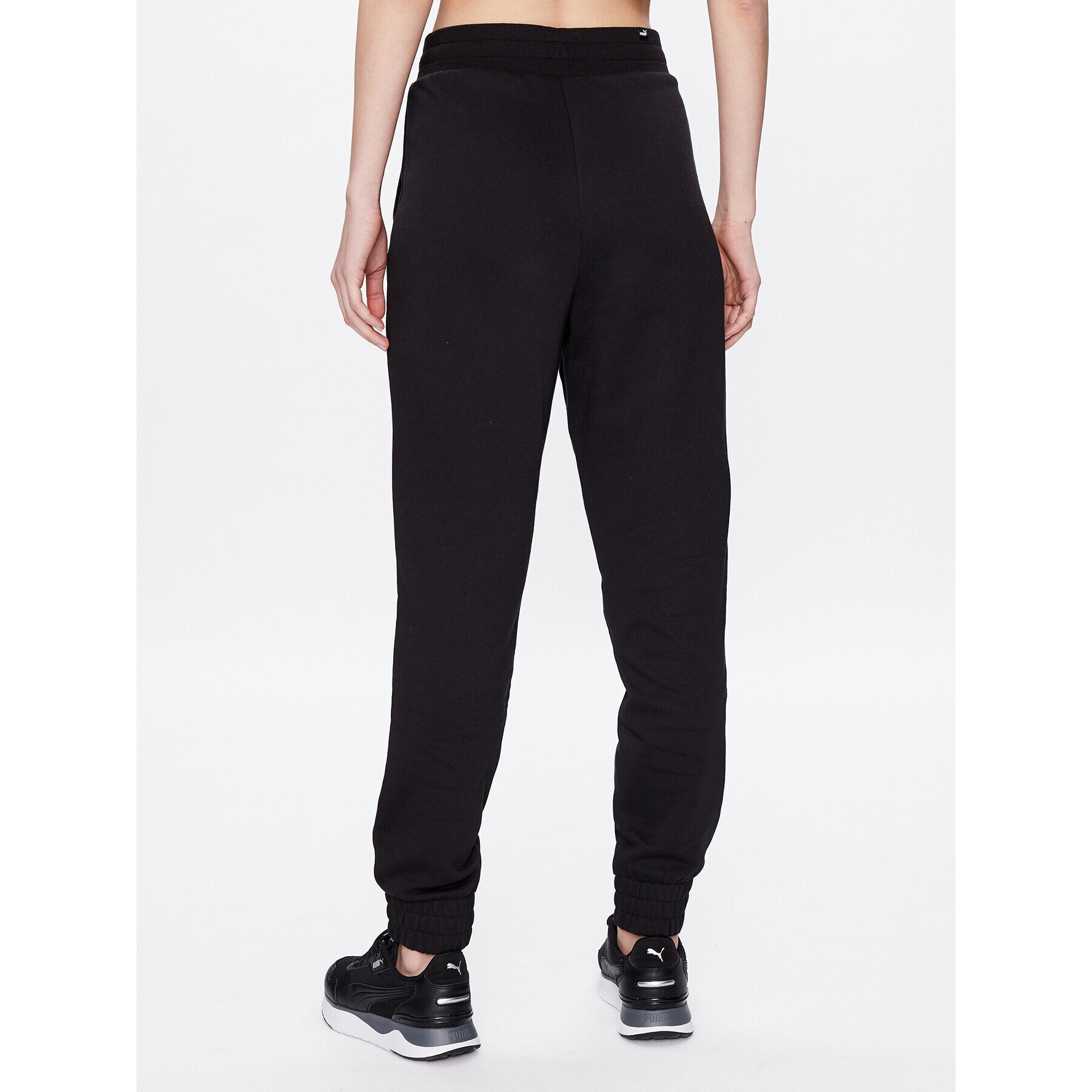 Puma Долнище анцуг Ess 847093 Черен Regular Fit - Pepit.bg