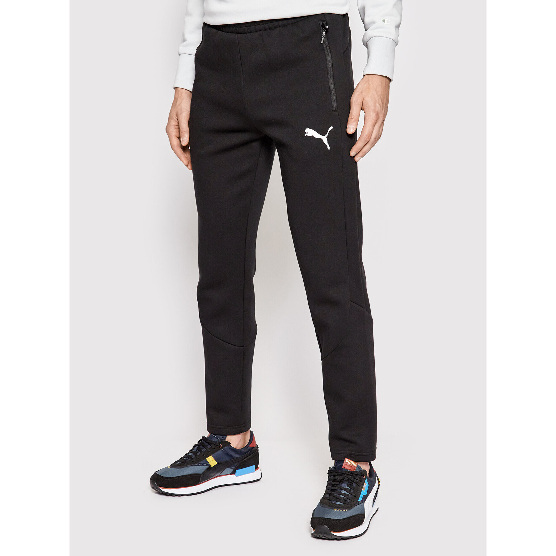 Puma Долнище анцуг Evostripe 847404 Черен Slim Fit - Pepit.bg