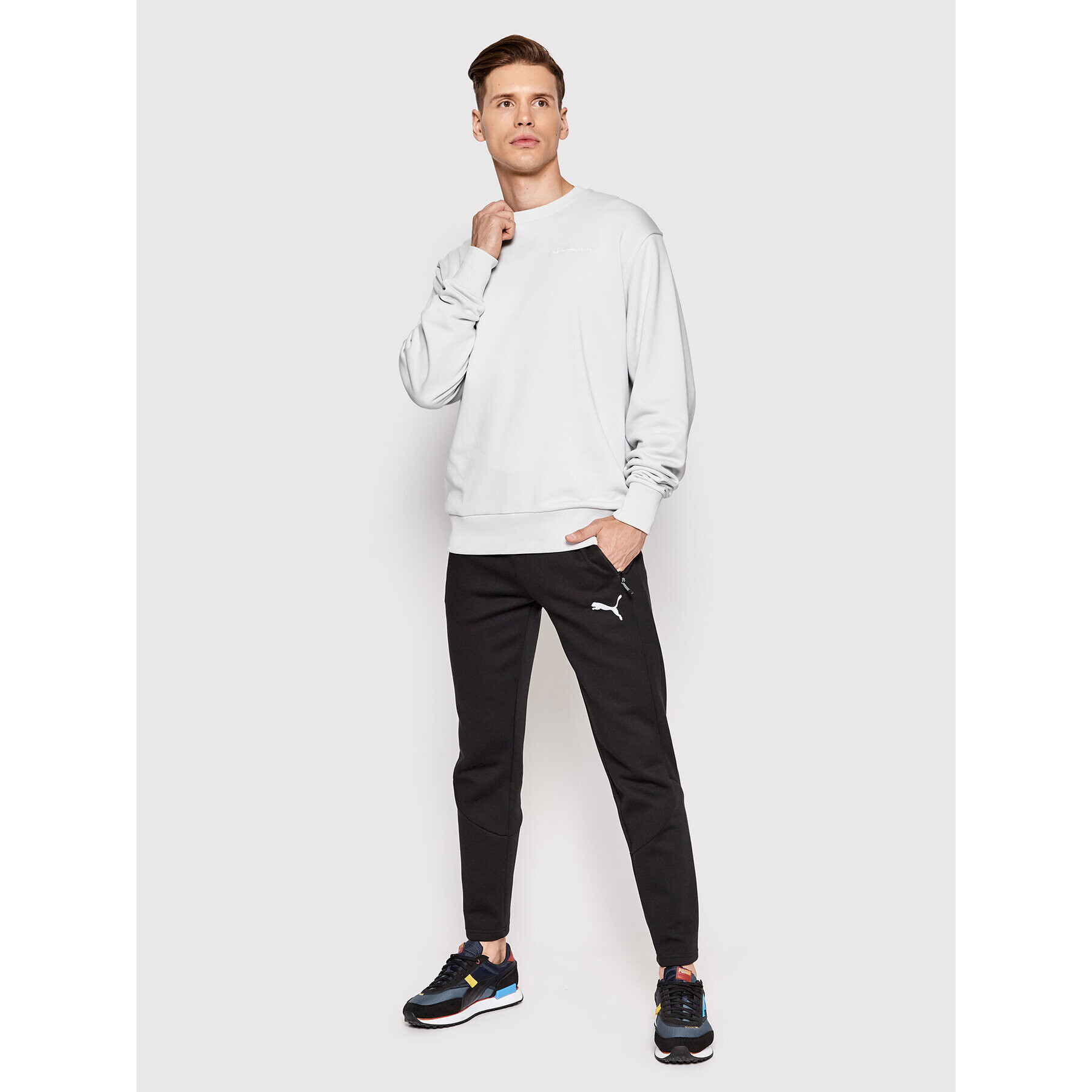 Puma Долнище анцуг Evostripe 847404 Черен Slim Fit - Pepit.bg