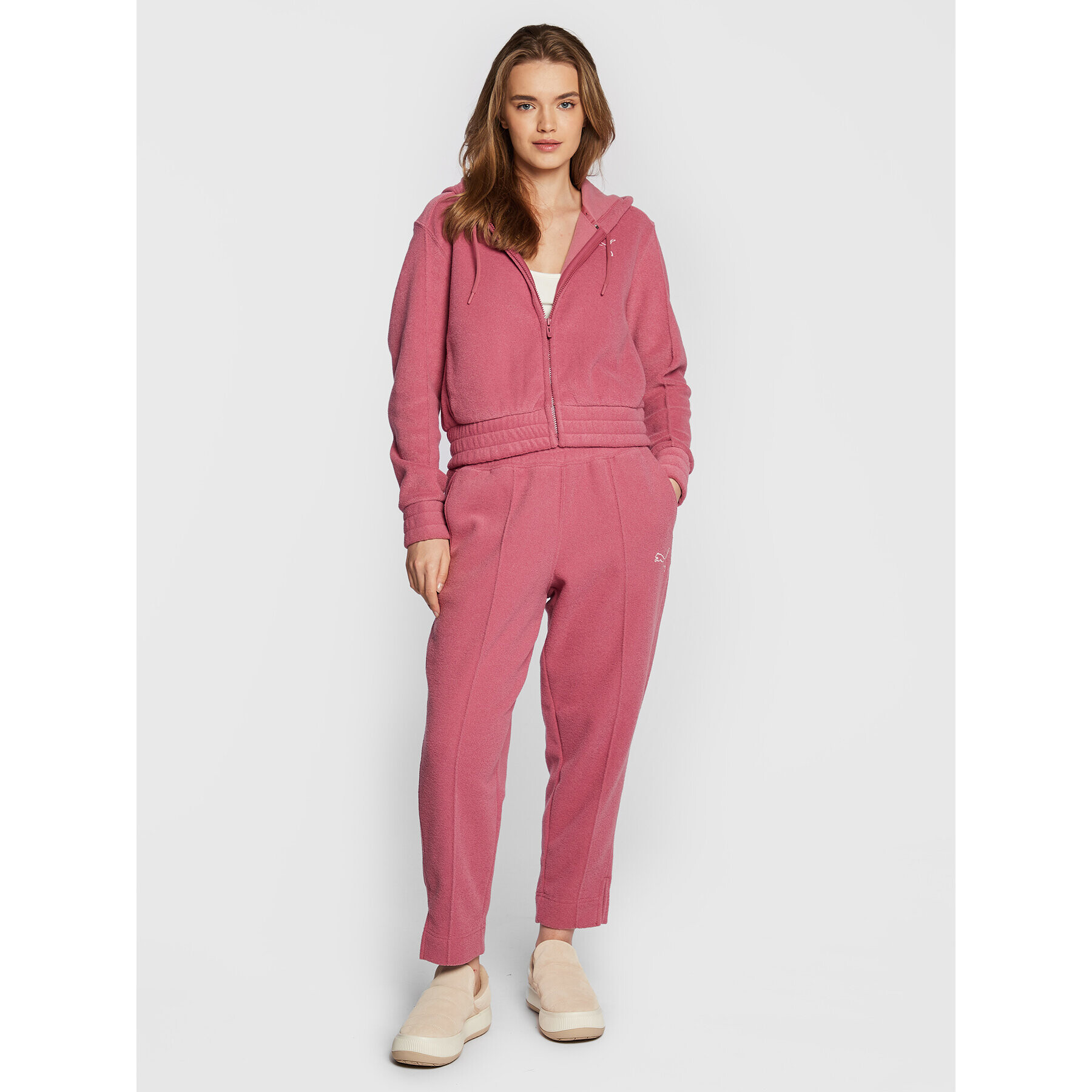 Puma Долнище анцуг Her Winterized 849839 Розов Regular Fit - Pepit.bg