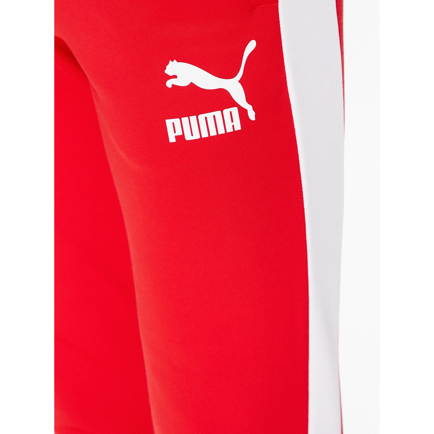 Puma Долнище анцуг Iconic T7 530098 Червен Regular Fit - Pepit.bg