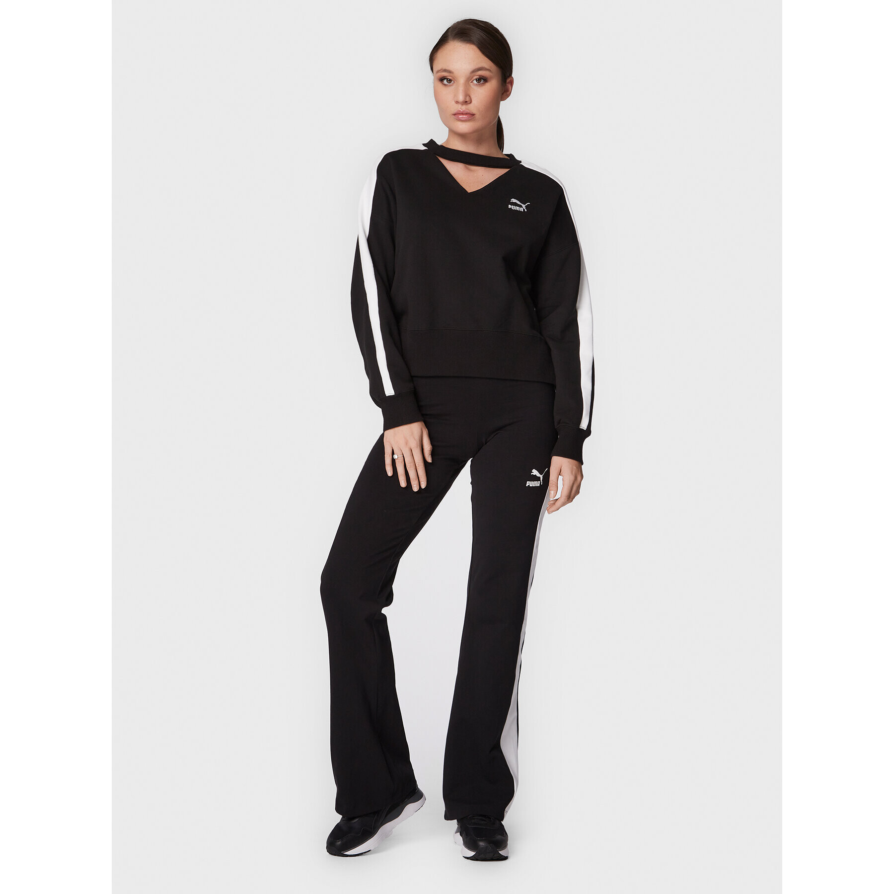 Puma Долнище анцуг T7 537072 Черен Slim Fit - Pepit.bg