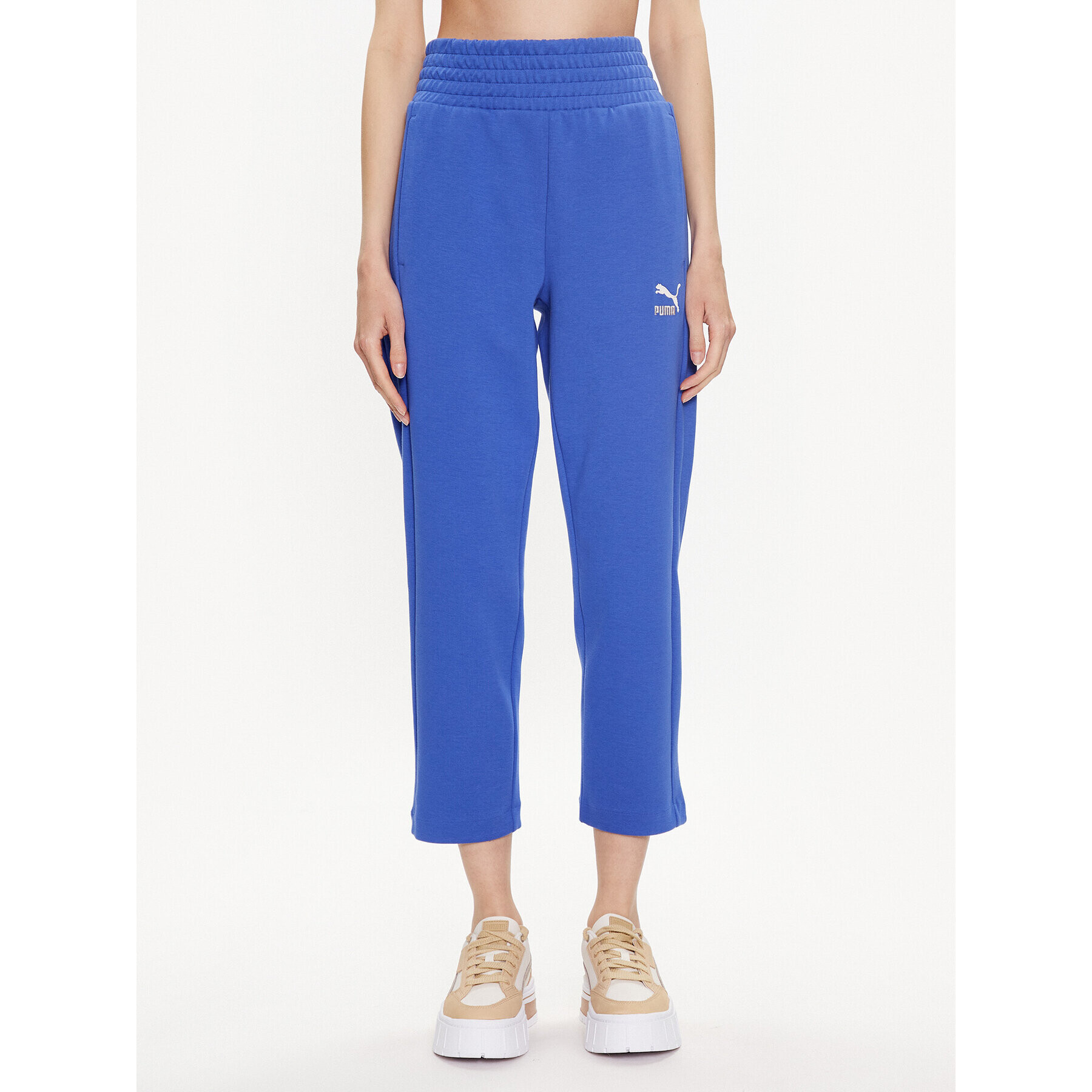 Puma Долнище анцуг T7 538260 Син Regular Fit - Pepit.bg