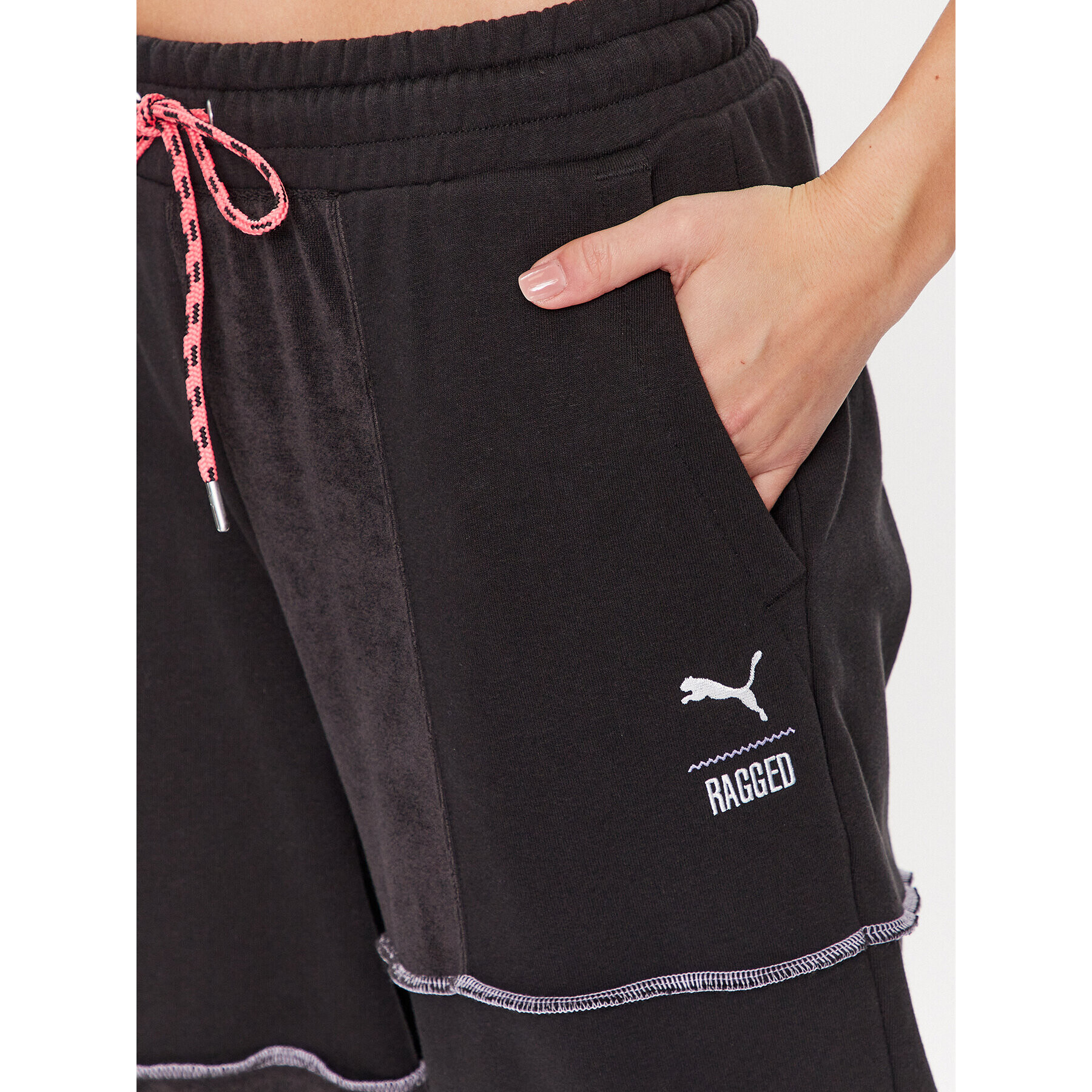 Puma Долнище анцуг THE RAGGED PRIEST 539132 Черен Relaxed Fit - Pepit.bg