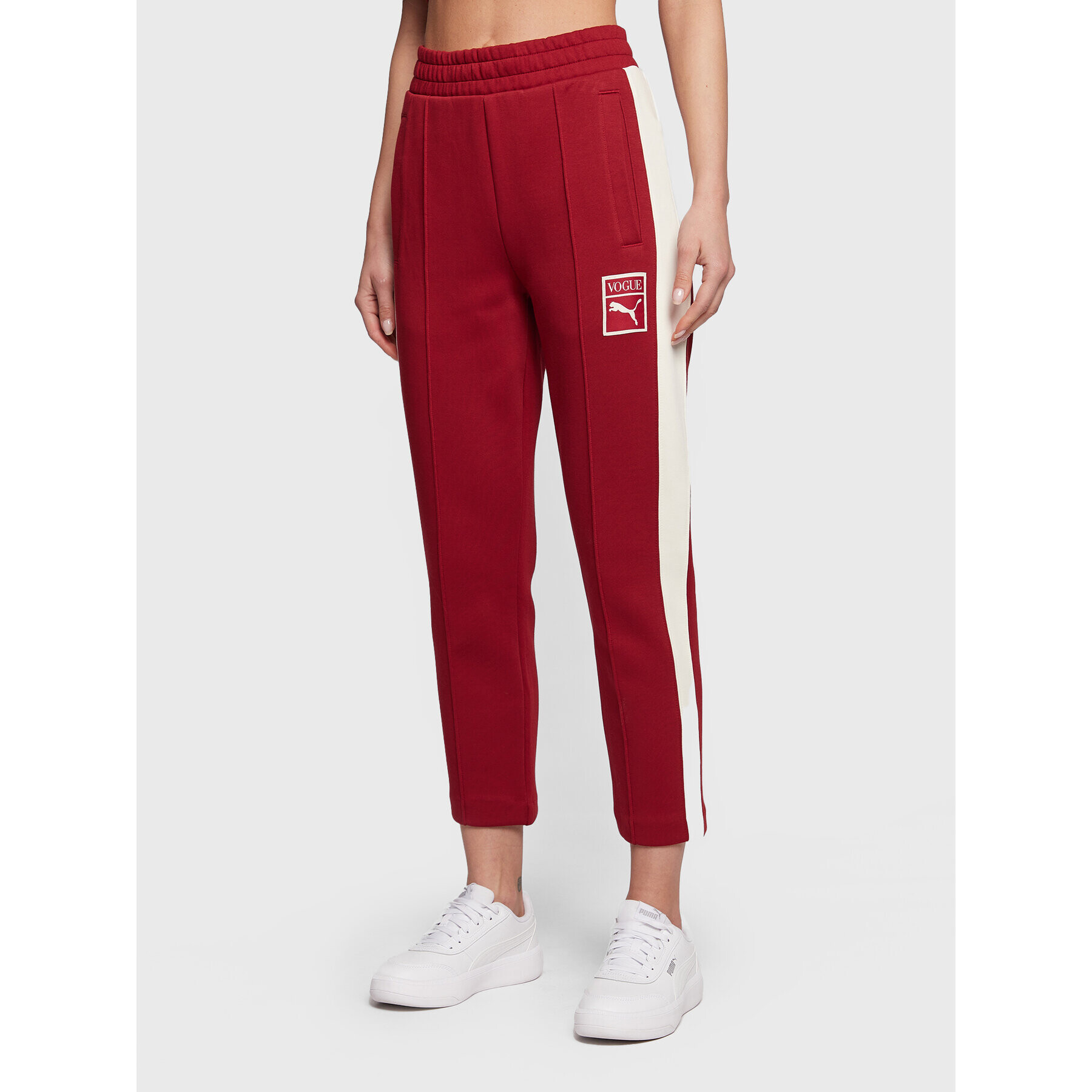 Puma Долнище анцуг VOGUE 536695 Червен Regular Fit - Pepit.bg