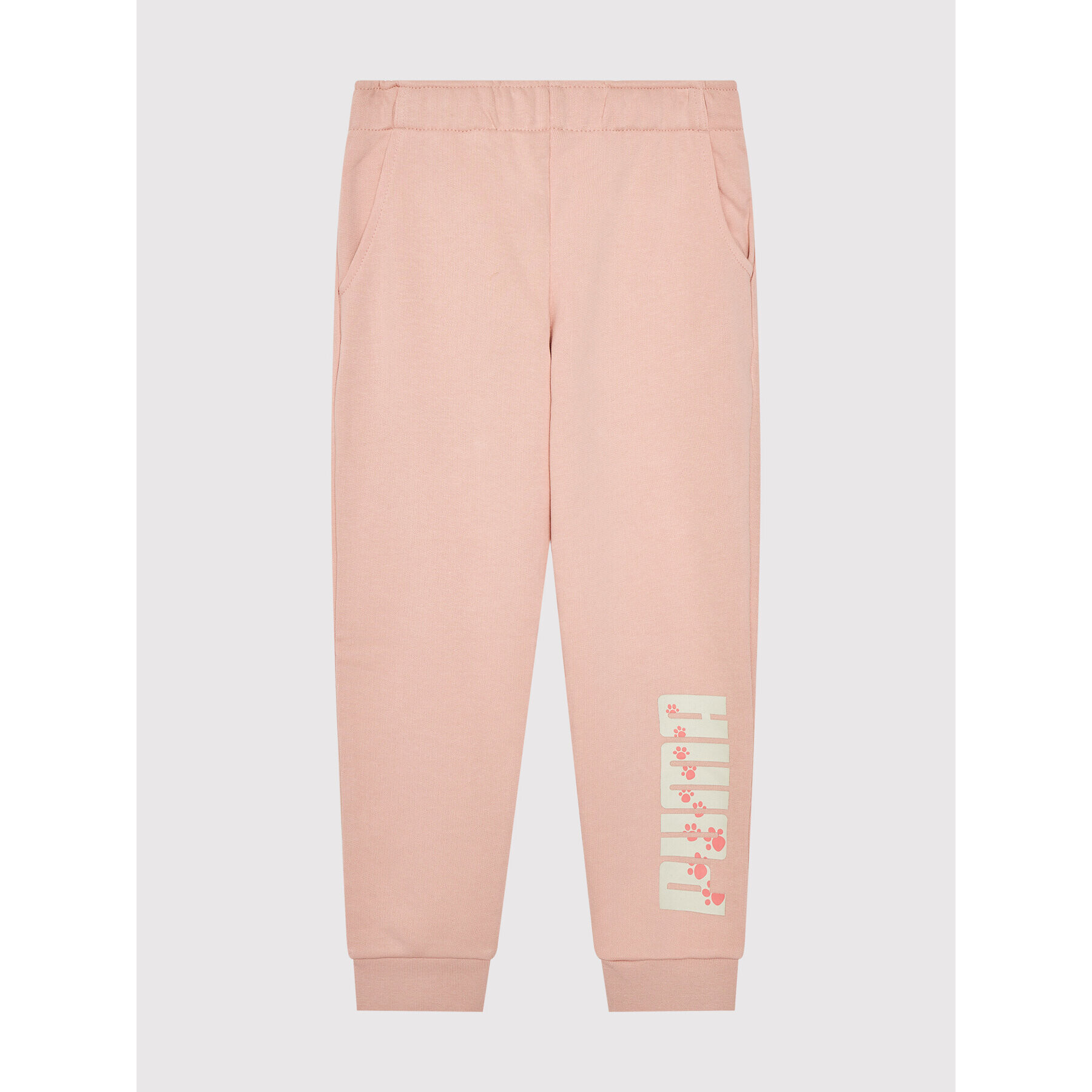Puma Долнище анцуг Animals 583350 Розов Regular Fit - Pepit.bg