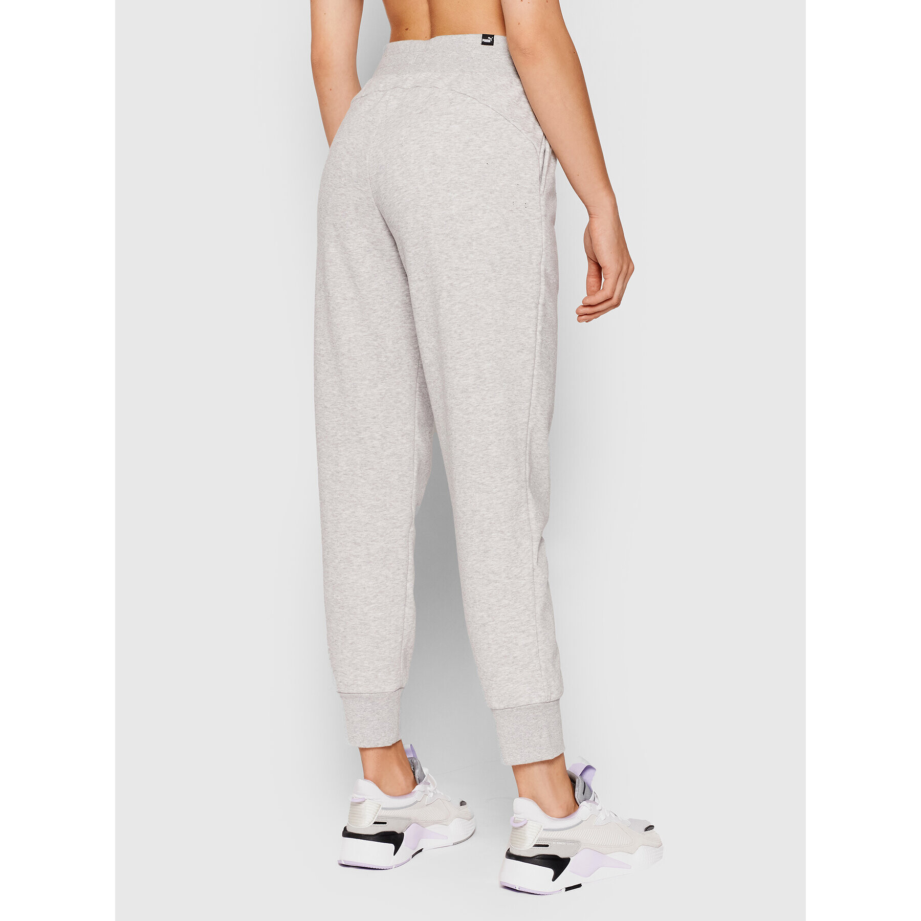 Puma Долнище анцуг Ess 586839 Сив Regular Fit - Pepit.bg