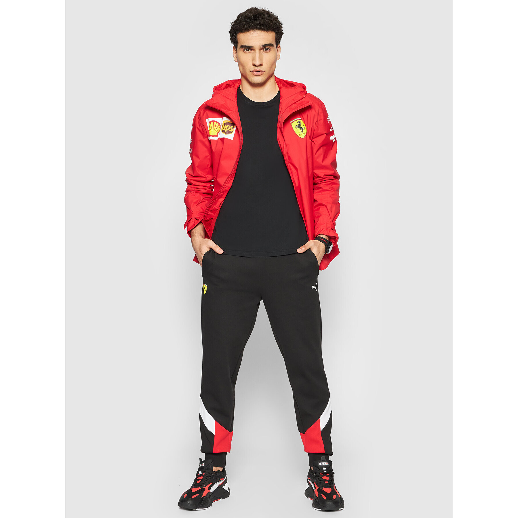 Puma Долнище анцуг Ferrari Race 597950 Черен Regular Fit - Pepit.bg