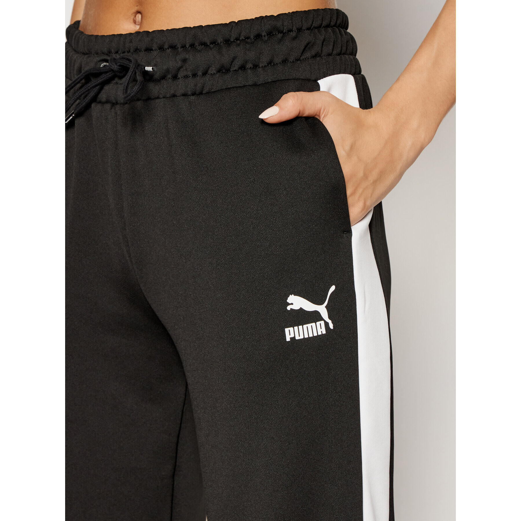 Puma Долнище анцуг Iconic T7 530238 Черен Loose Fit - Pepit.bg