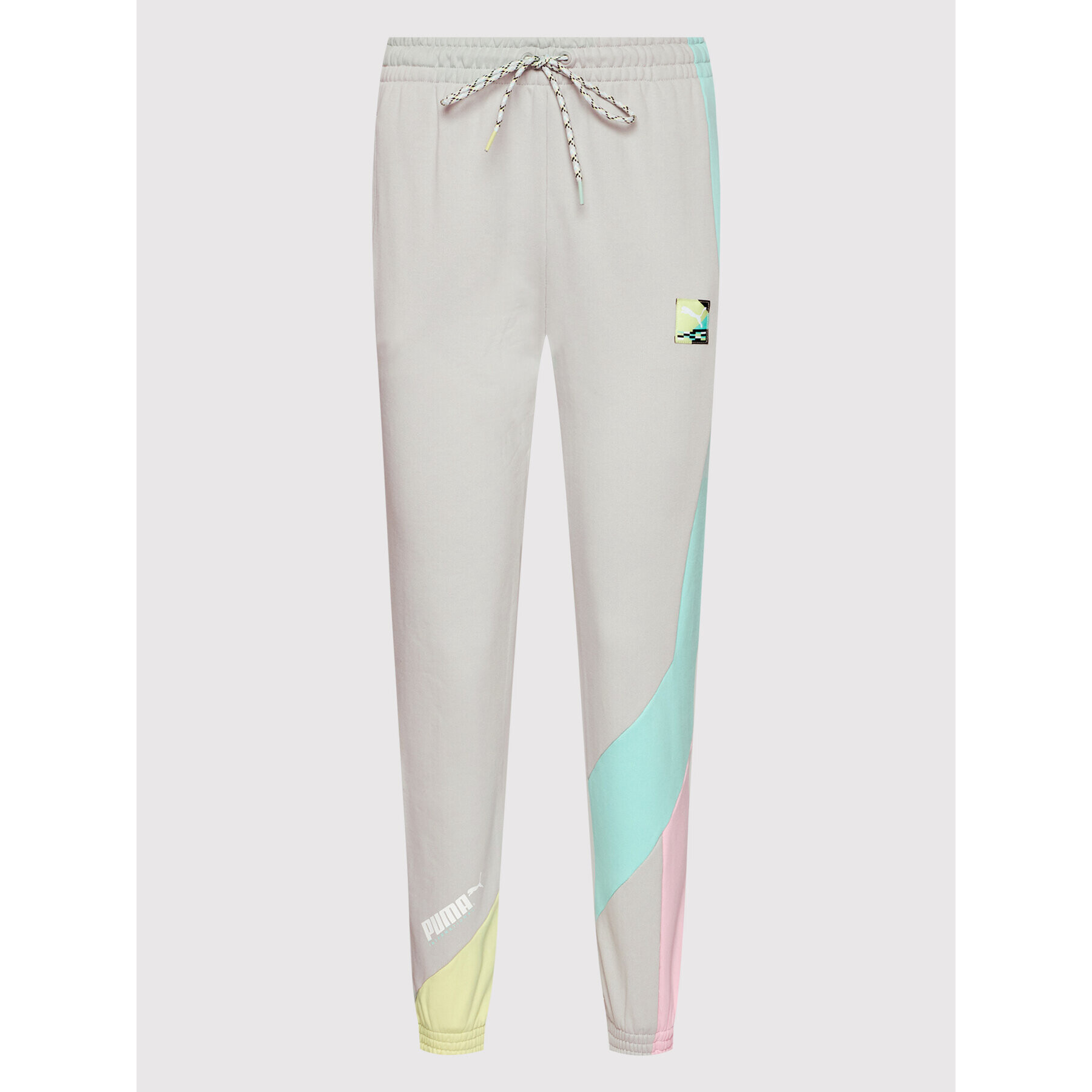 Puma Долнище анцуг International 531659 Сив Relaxed Fit - Pepit.bg