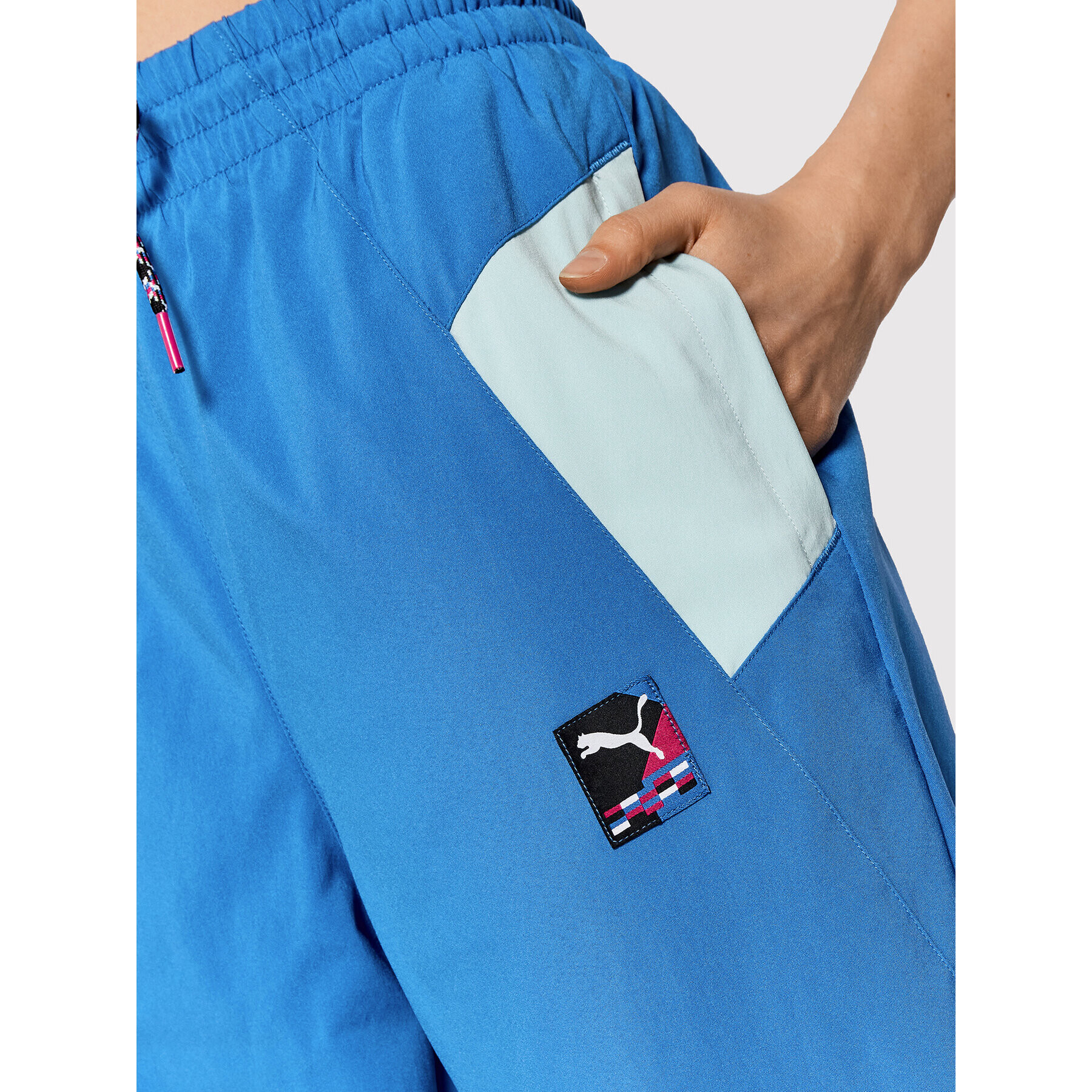 Puma Долнище анцуг Internetional 589840 Син Loose Fit - Pepit.bg