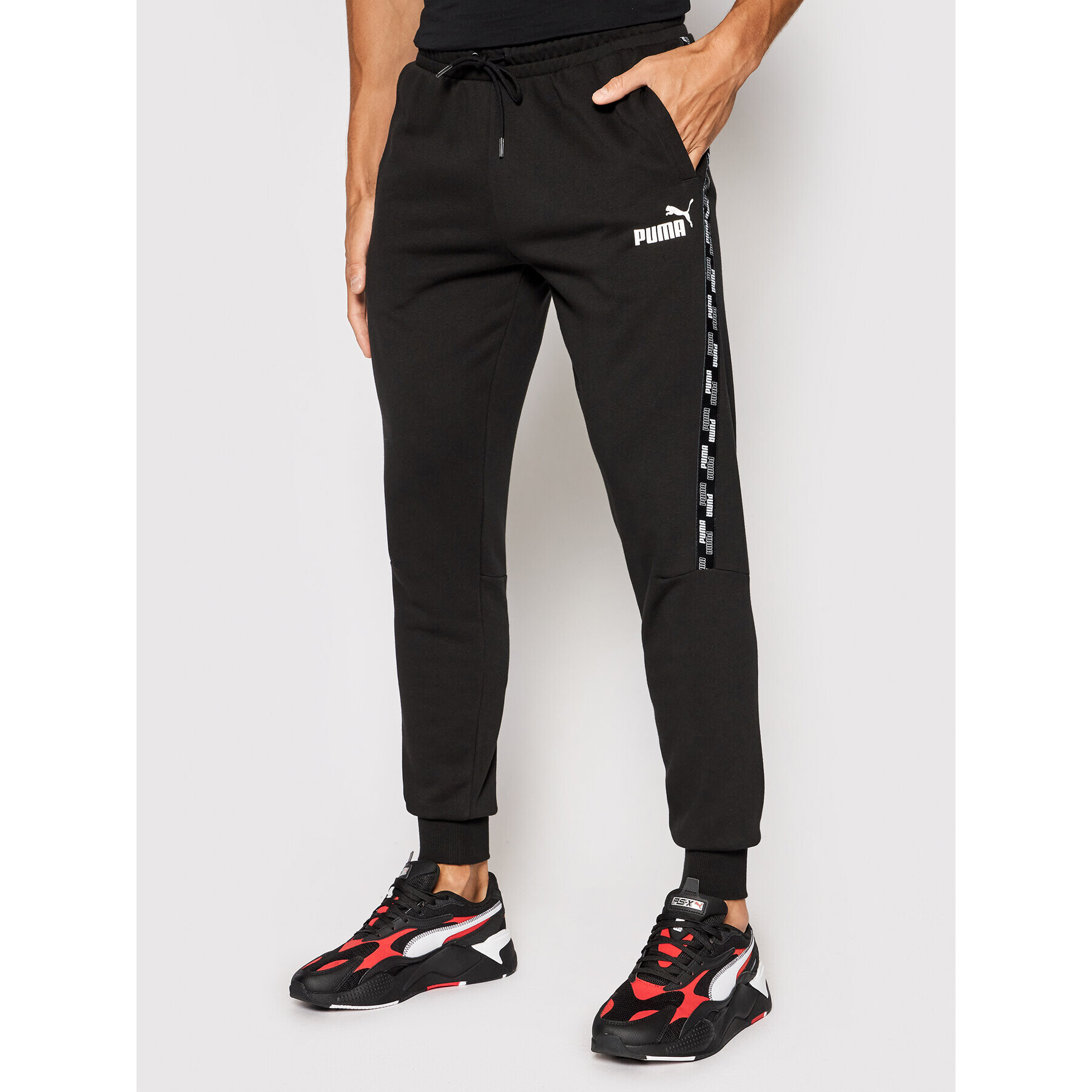 Puma Долнище анцуг Power 589416 Черен Slim FIt - Pepit.bg