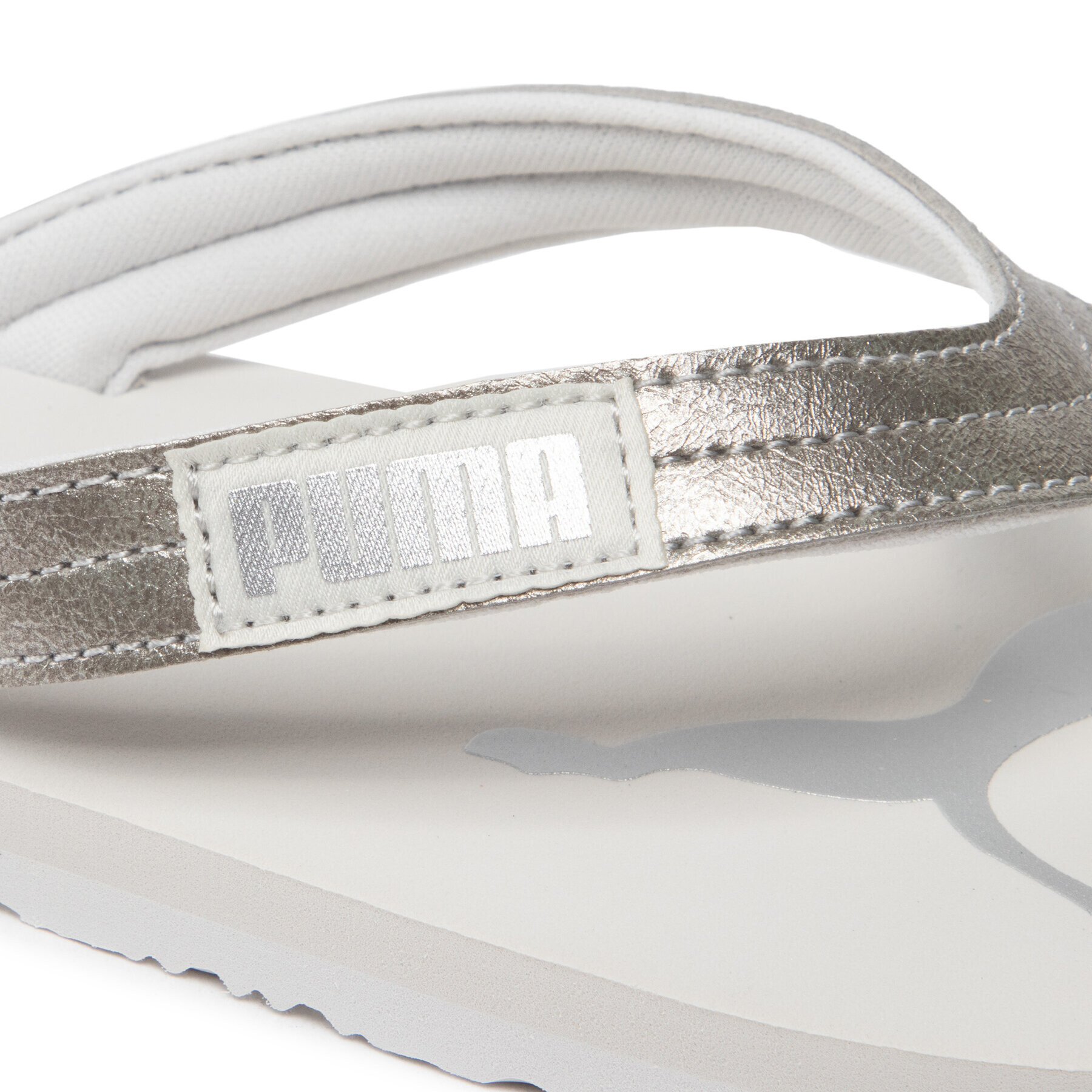 Puma Джапанки Cozy Flip Wns Stardust 384115 02 Сребрист - Pepit.bg
