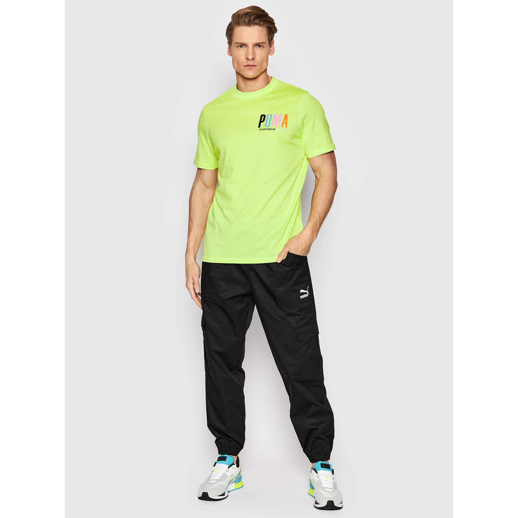 Puma Джогъри Classics Cargo 532160 Черен Relaxed Fit - Pepit.bg