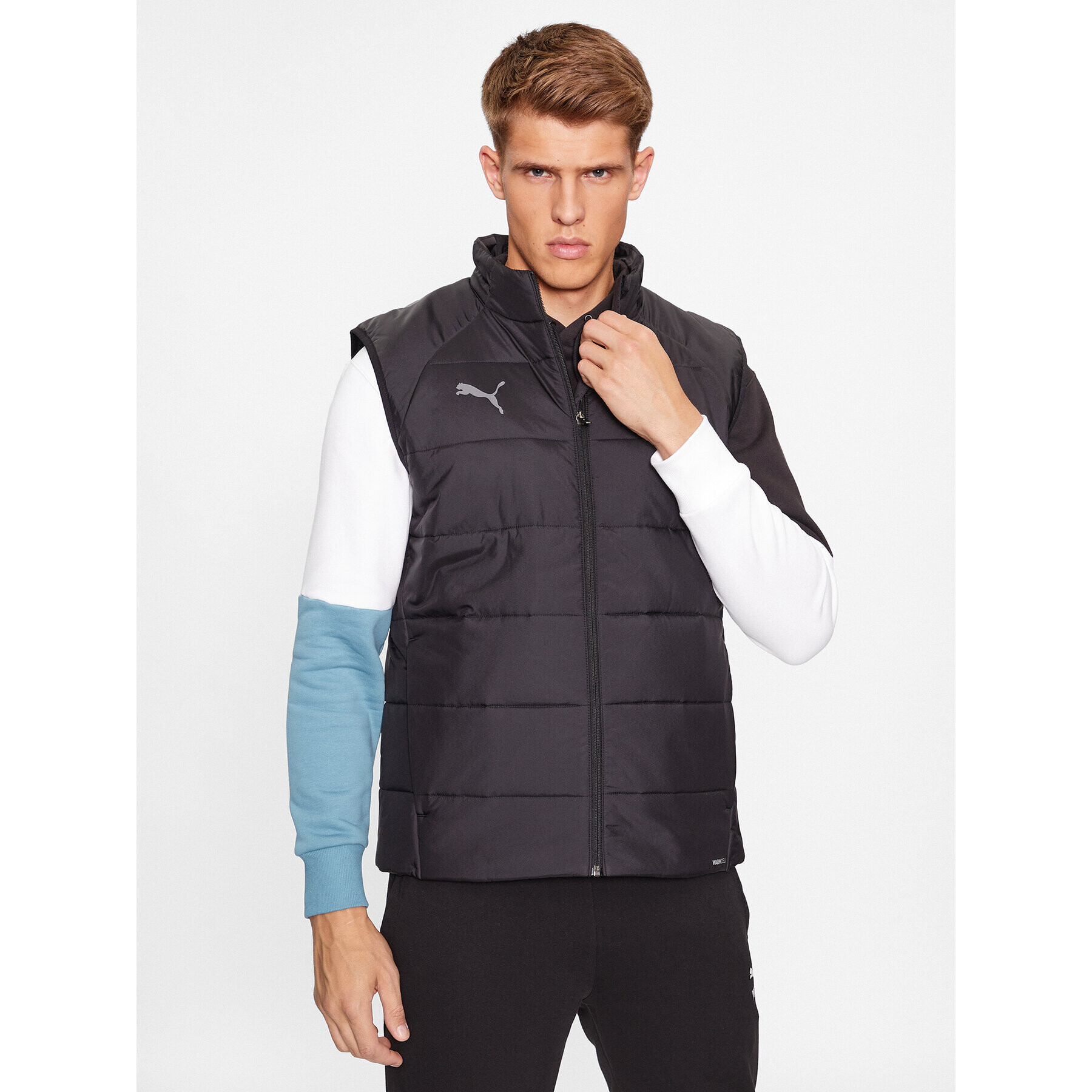 Puma Елек Teamliga 657968 Черен Regular Fit - Pepit.bg