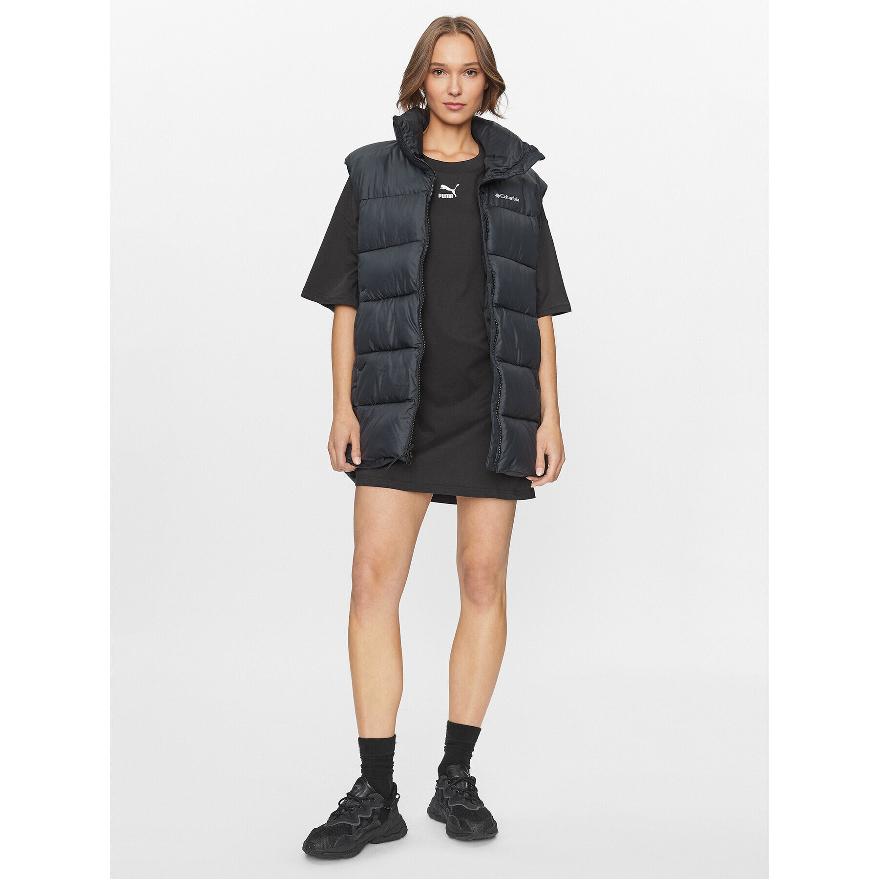 Puma Ежедневна рокля Classics 538053 Черен Loose Fit - Pepit.bg