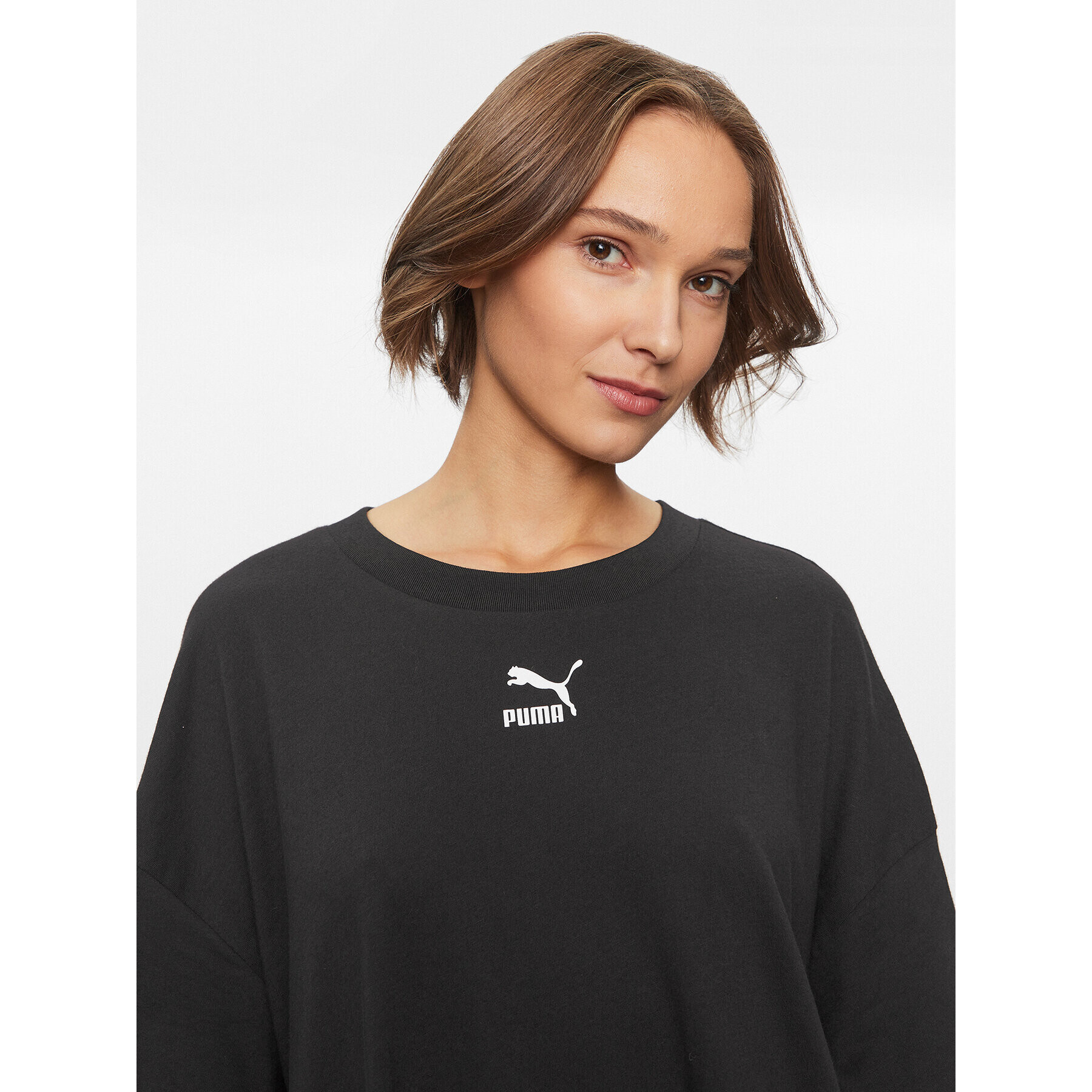 Puma Ежедневна рокля Classics 538053 Черен Loose Fit - Pepit.bg