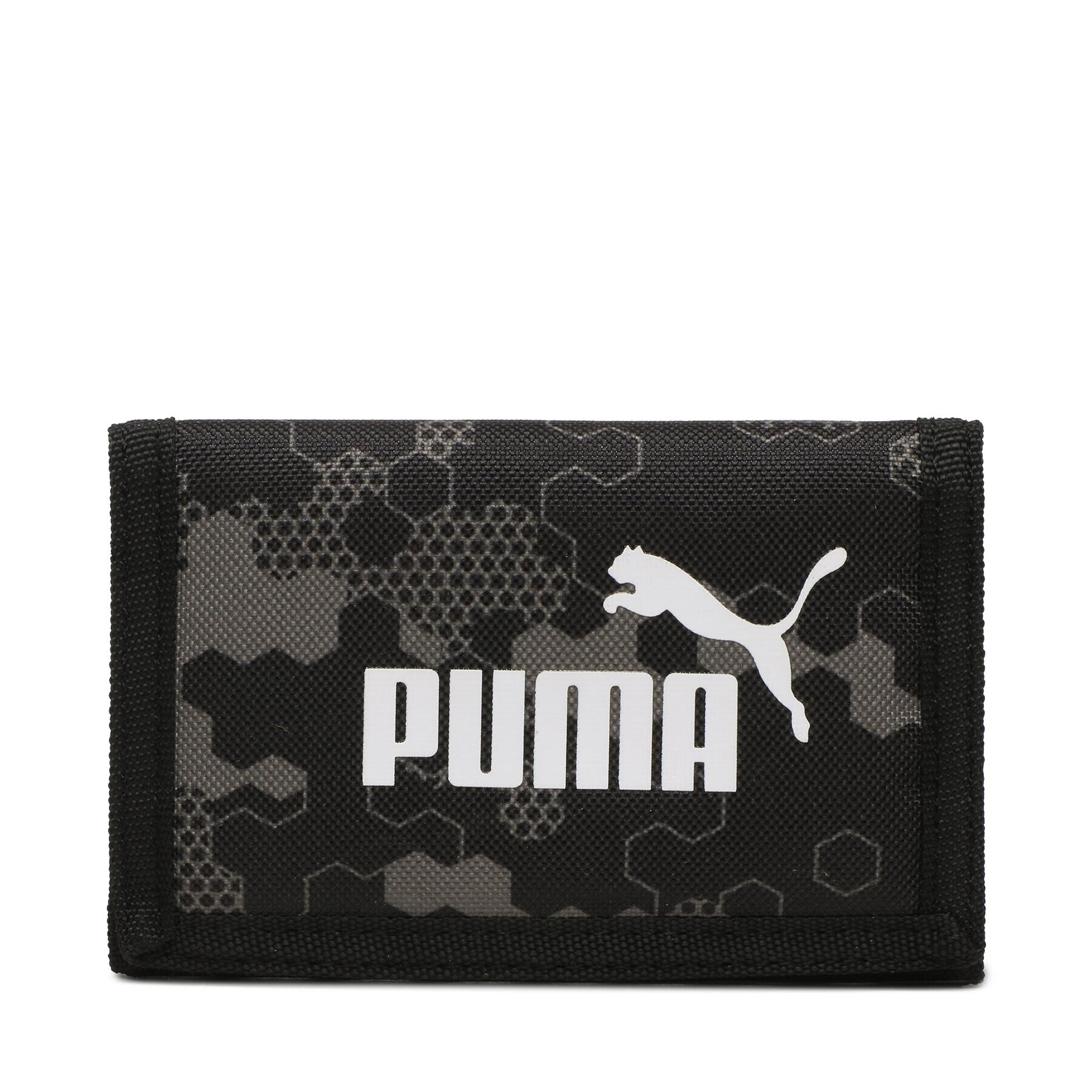 Puma Голям мъжки портфейл Phase Aop Wallet 078964 10 Черен - Pepit.bg