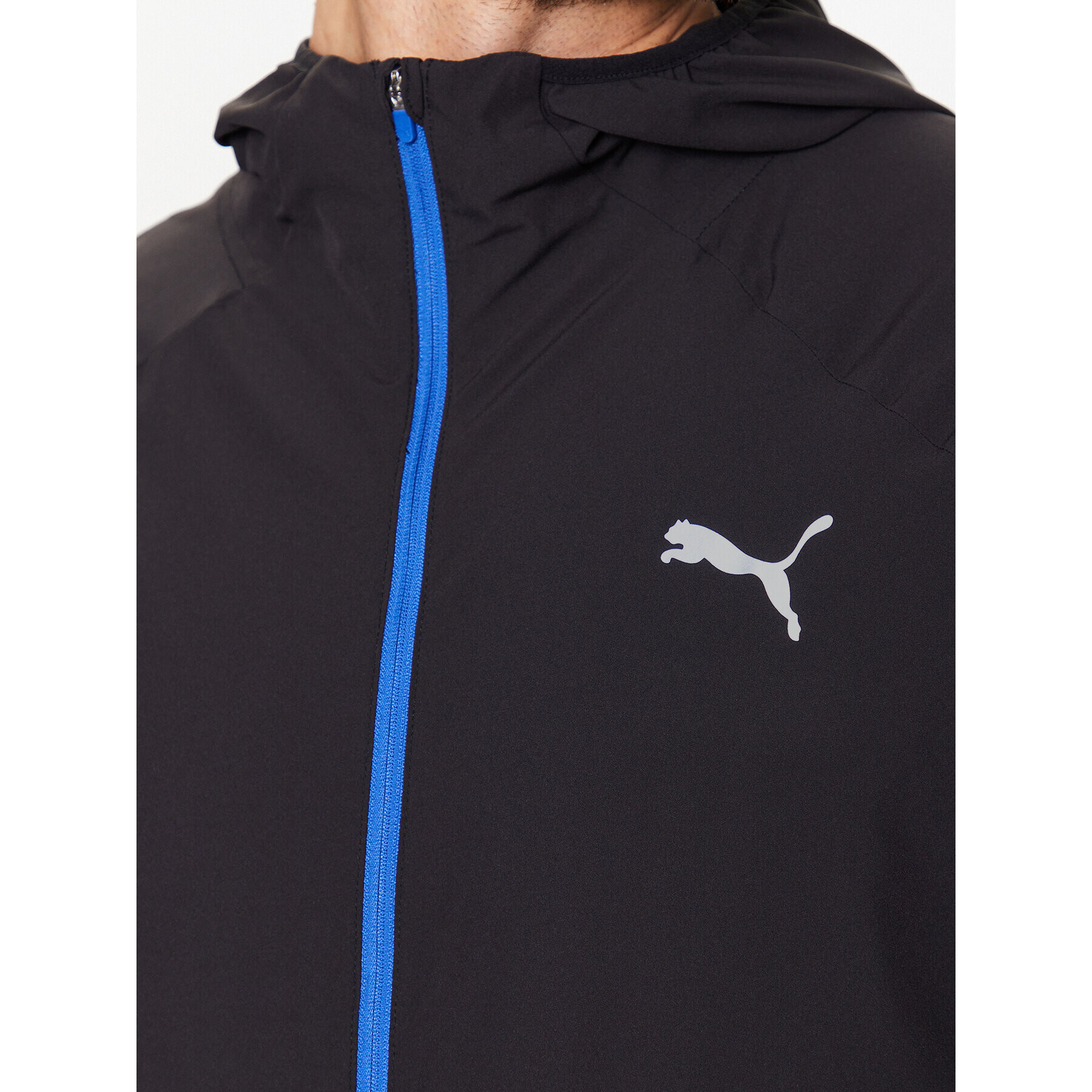 Puma Яке за джогинг Ultraweave 523385 Черен Regular Fit - Pepit.bg