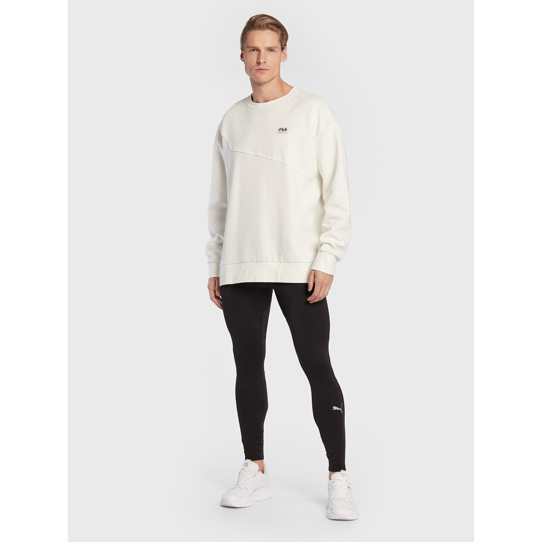 Puma Клин Brushed 522432 Черен Slim Fit - Pepit.bg