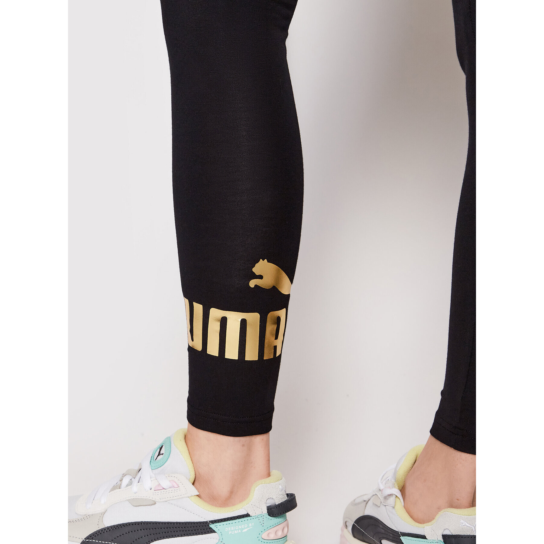 Puma Клин Essentials+Metallic 848307 Черен Slim Fit - Pepit.bg