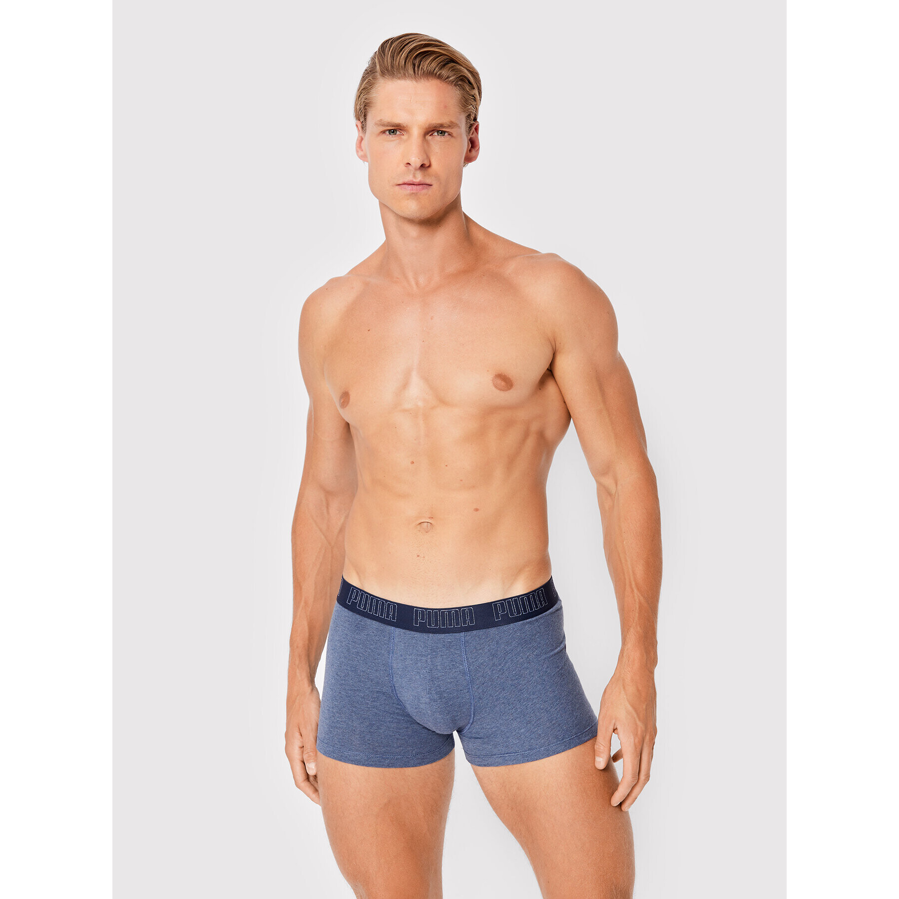 Puma Комплект 2 чифта боксерки 935015 Син - Pepit.bg